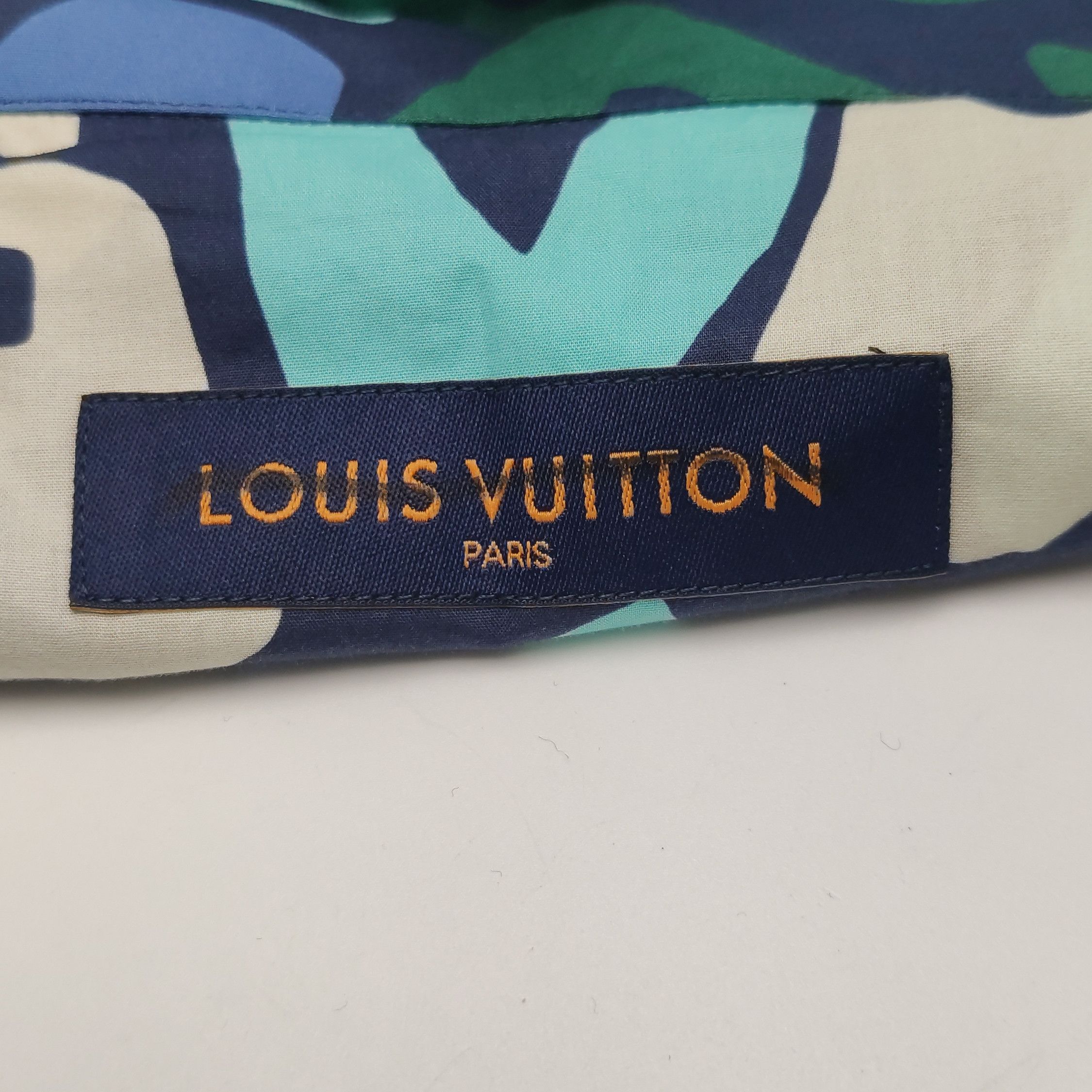 Louis Vuitton Louis Vuitton Multi Print Cotton Shirt Size XS Size US XS / EU 42 / 0 - 9 Thumbnail