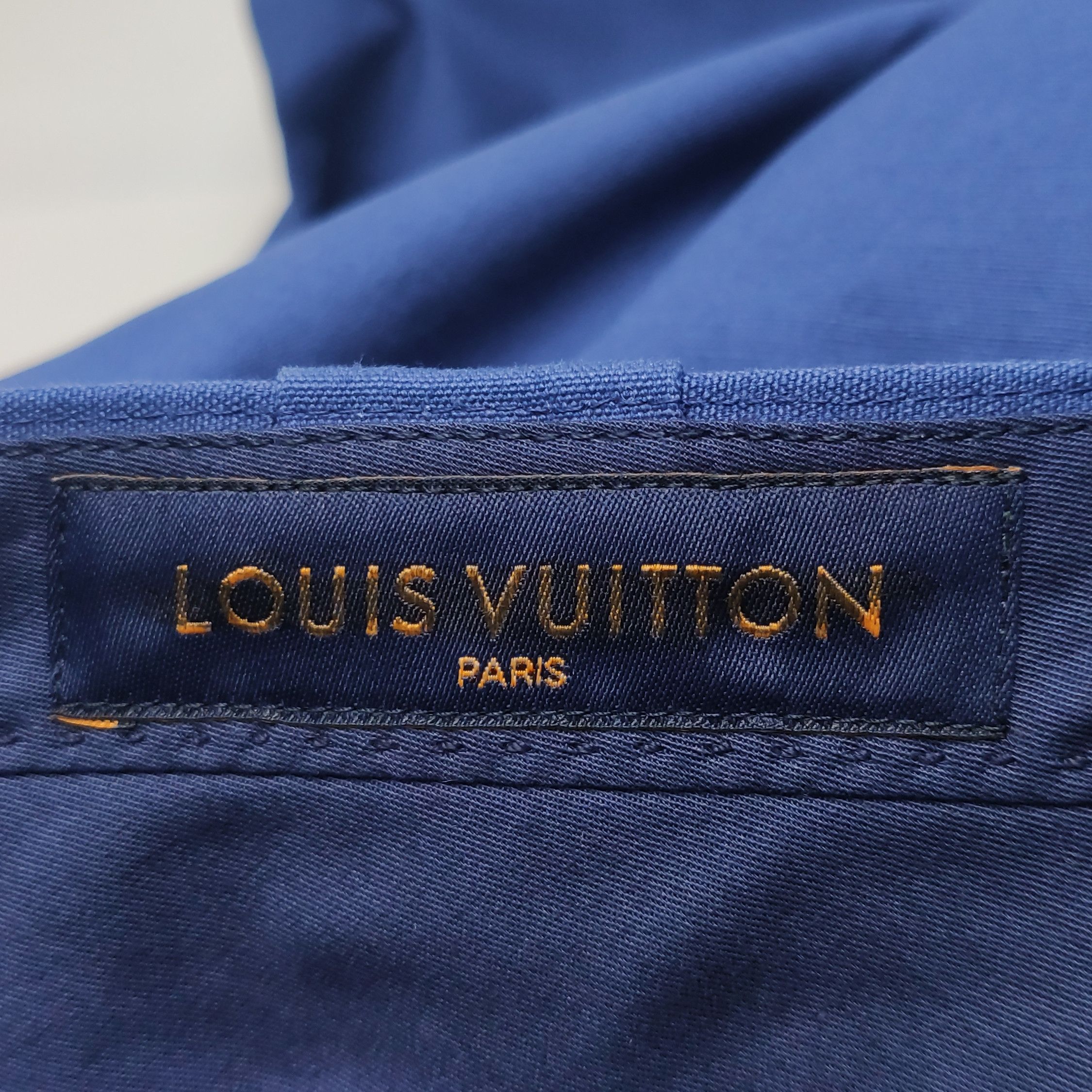 Louis Vuitton Louis Vuitton Blue Cotton Cargo Pants Size 30 Size US 30 / EU 46 - 12 Thumbnail