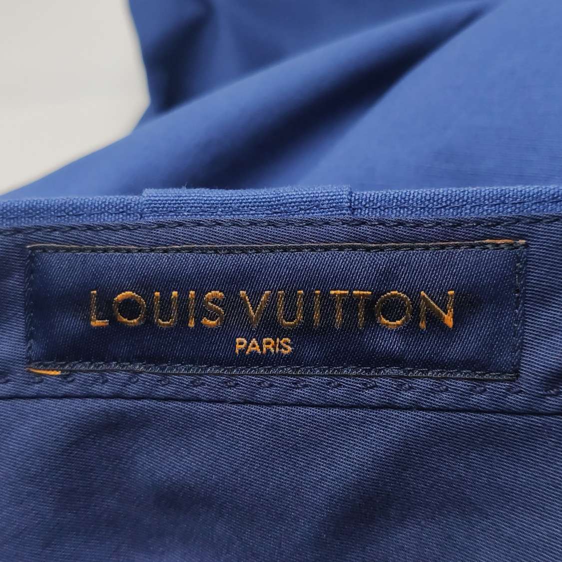 Louis Vuitton Louis Vuitton Blue Cotton Cargo Pants Size 30 Size US 30 / EU 46 - 5 Thumbnail