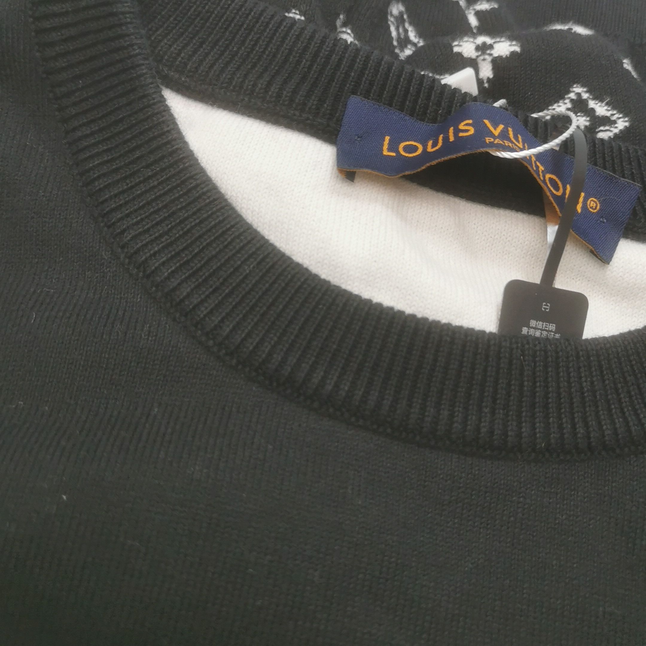Louis Vuitton Louis Vuitton Monogram Cotton Crewneck Sweater L Size US L / EU 52-54 / 3 - 7 Thumbnail