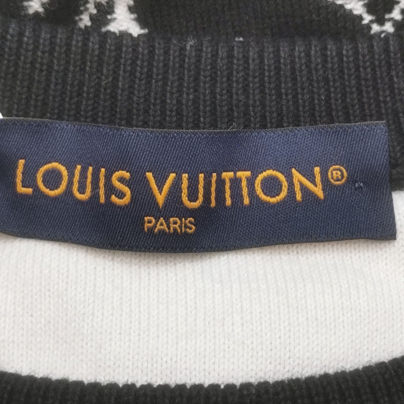 Louis Vuitton Louis Vuitton Monogram Cotton Crewneck Sweater L Size US L / EU 52-54 / 3 - 3 Thumbnail