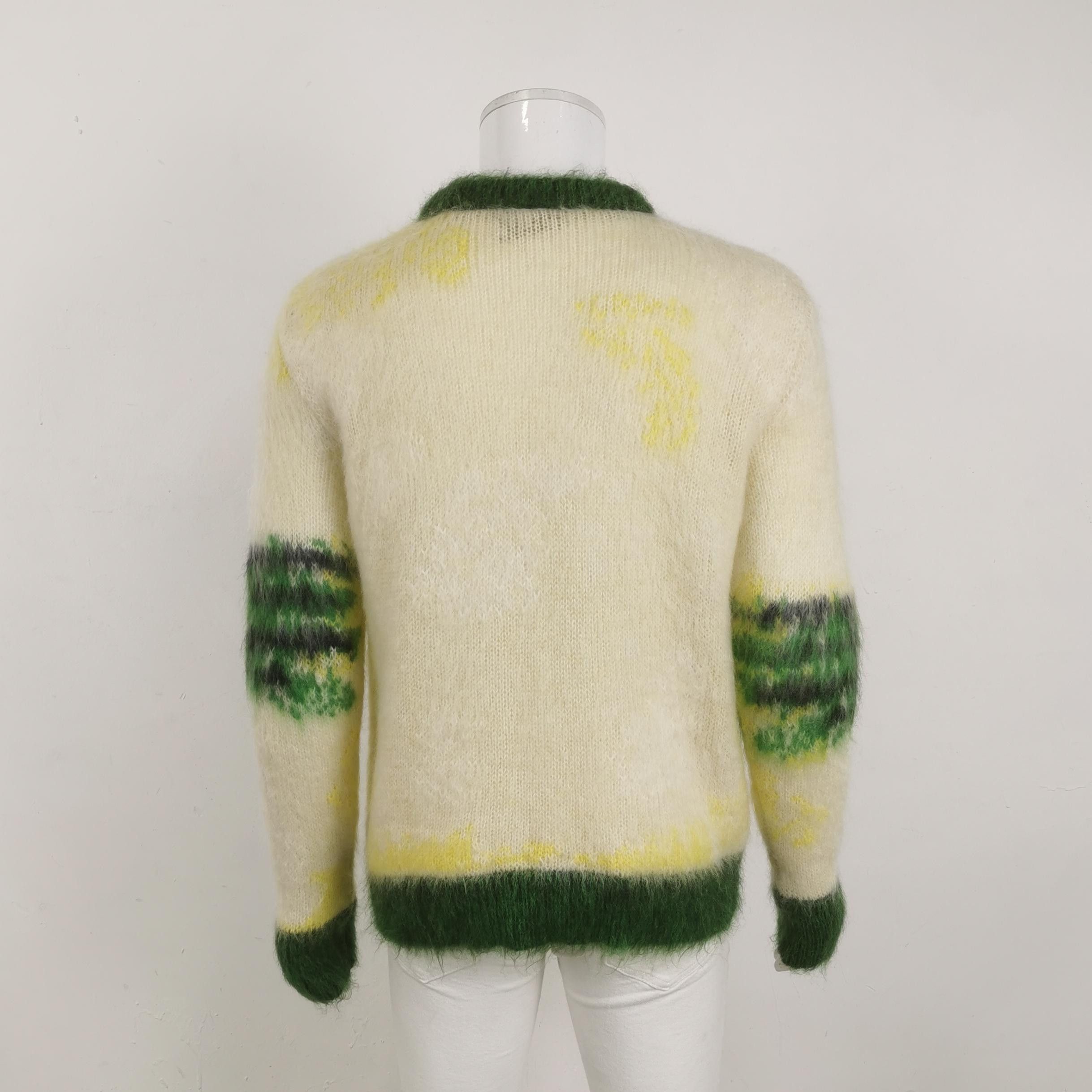Dior Dior x Peter Doig Mohair Blend Graphic Sweater L Size US L / EU 52-54 / 3 - 2 Thumbnail