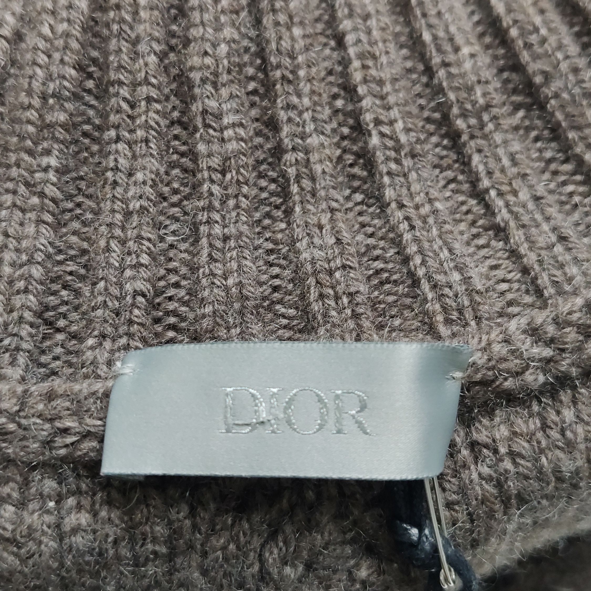 Dior Dior CD Logo Cable Knit Turtleneck Sweater Size S Size US S / EU 44-46 / 1 - 9 Thumbnail