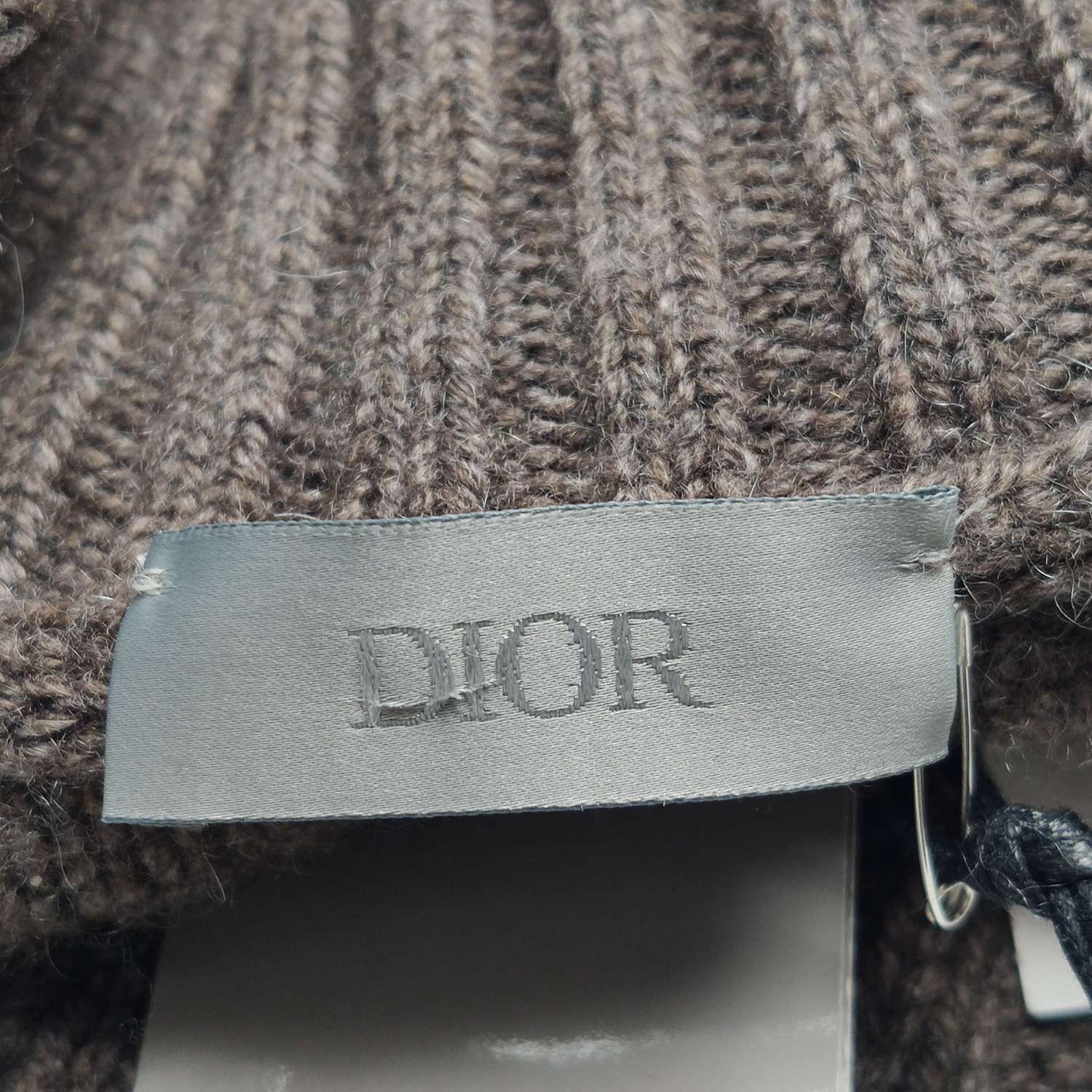 Dior Dior CD Logo Cable Knit Turtleneck Sweater Size S Size US S / EU 44-46 / 1 - 5 Thumbnail