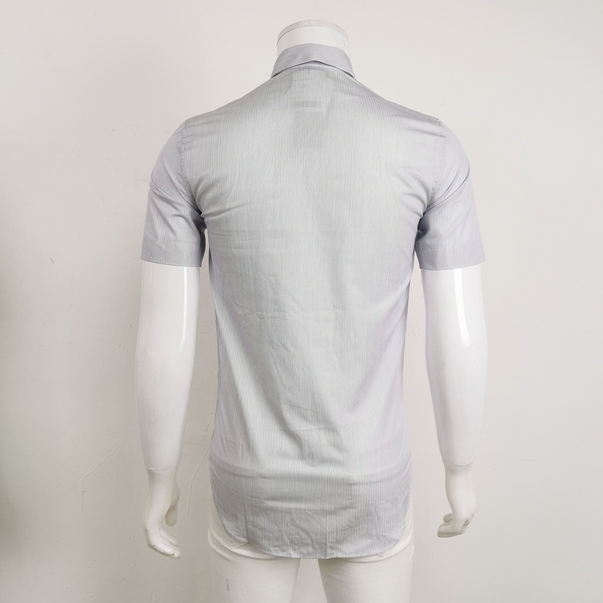 Dior Dior Striped CD Logo Short Sleeve Shirt 37 Size US S / EU 44-46 / 1 - 2 Thumbnail