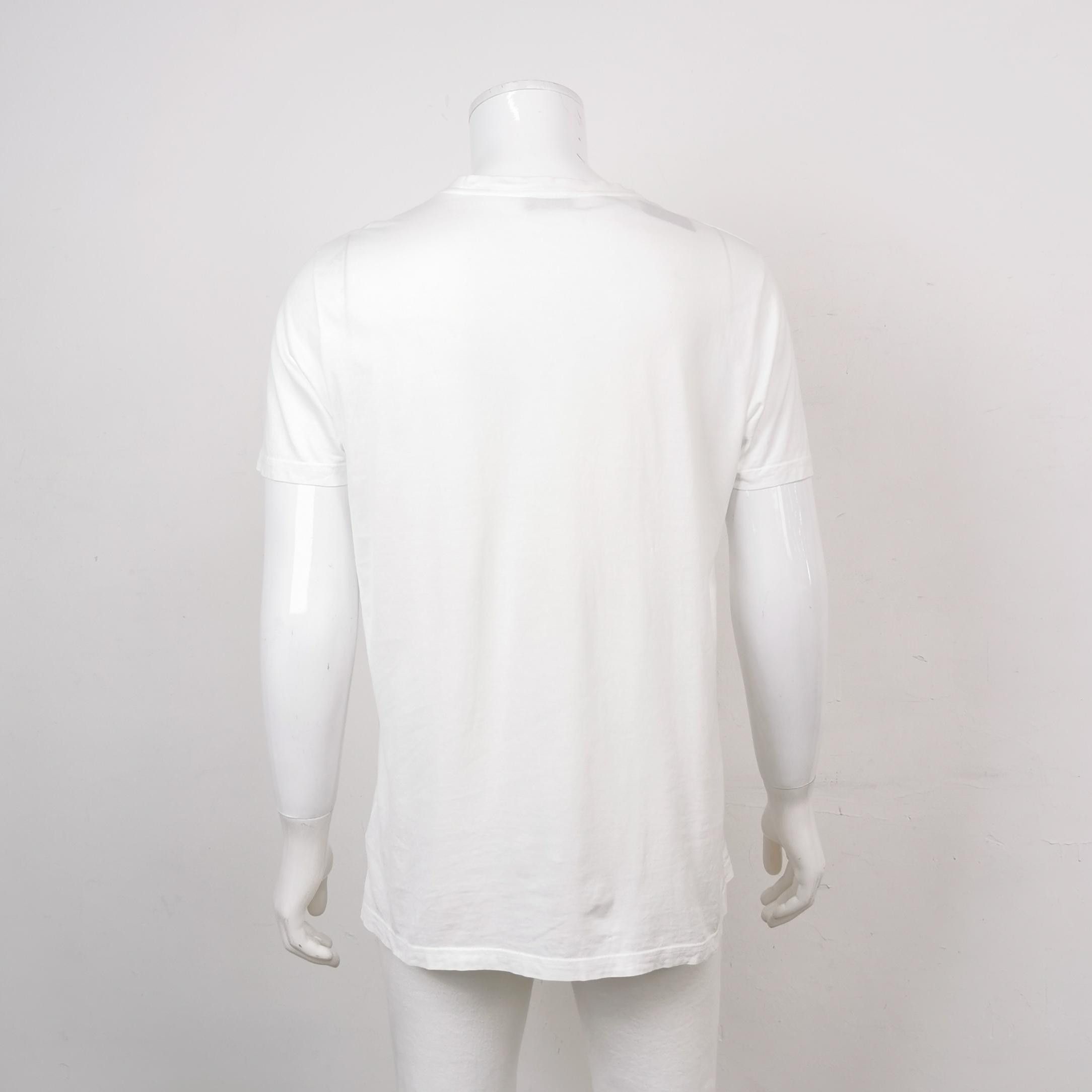Dior Dior CD Embroidery T-Shirt White XL Size US XL / EU 56 / 4 - 2 Thumbnail