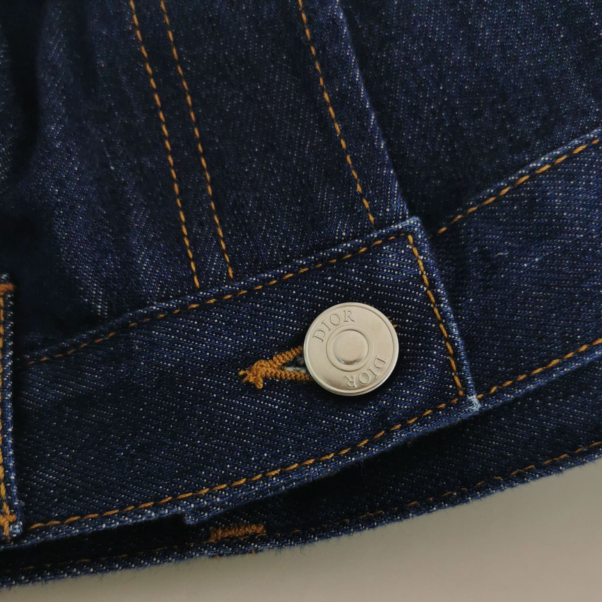 Dior Dior Hem Zip Logo Patch Denim Jeans 34 Size US 34 / EU 50 - 4 Thumbnail