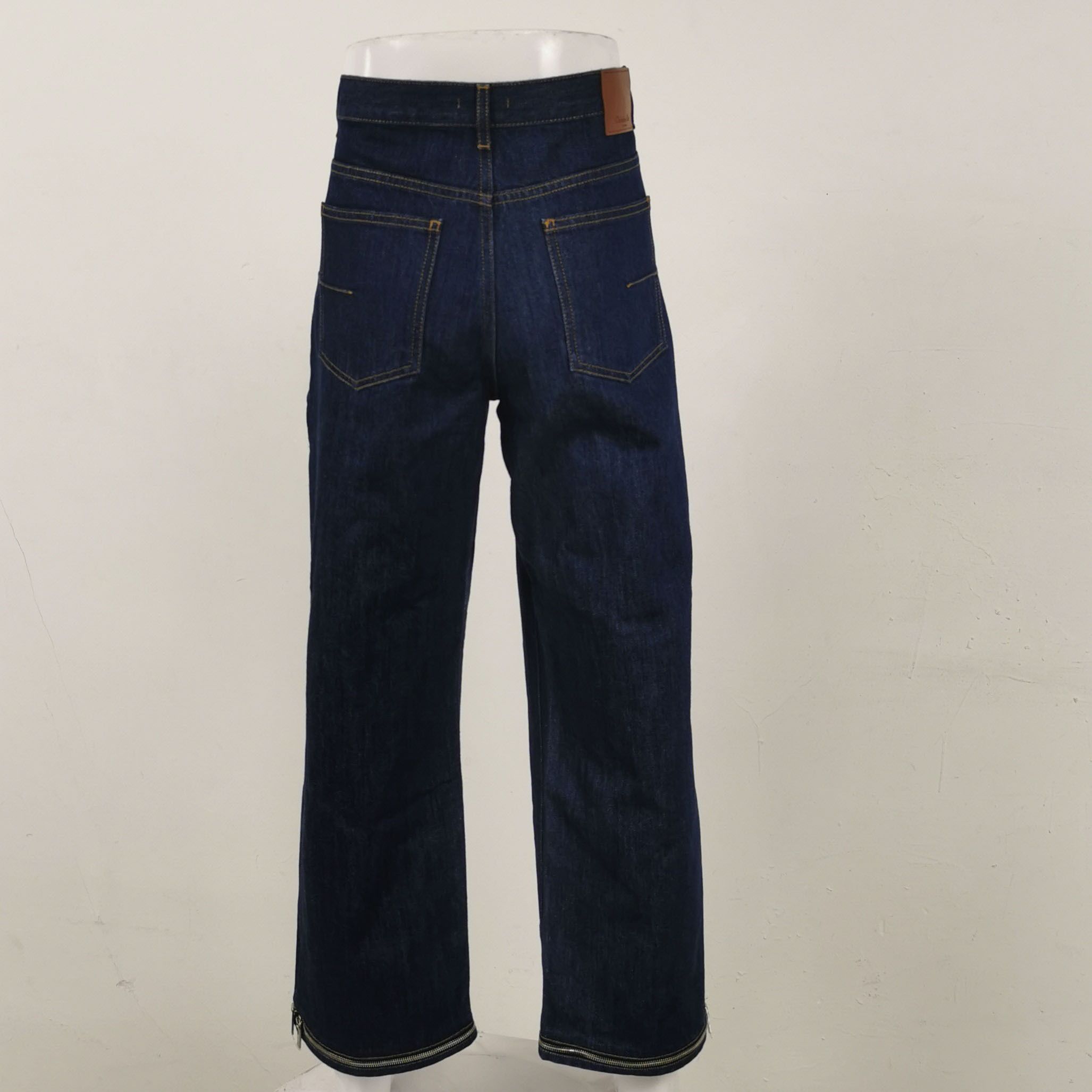 Dior Dior Hem Zip Logo Patch Denim Jeans 34 Size US 34 / EU 50 - 2 Thumbnail