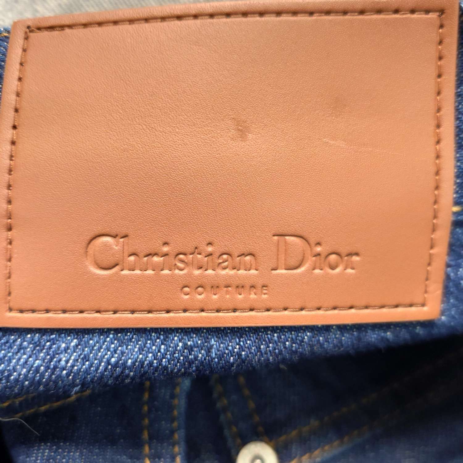 Dior Dior Hem Zip Logo Patch Denim Jeans 34 Size US 34 / EU 50 - 7 Thumbnail