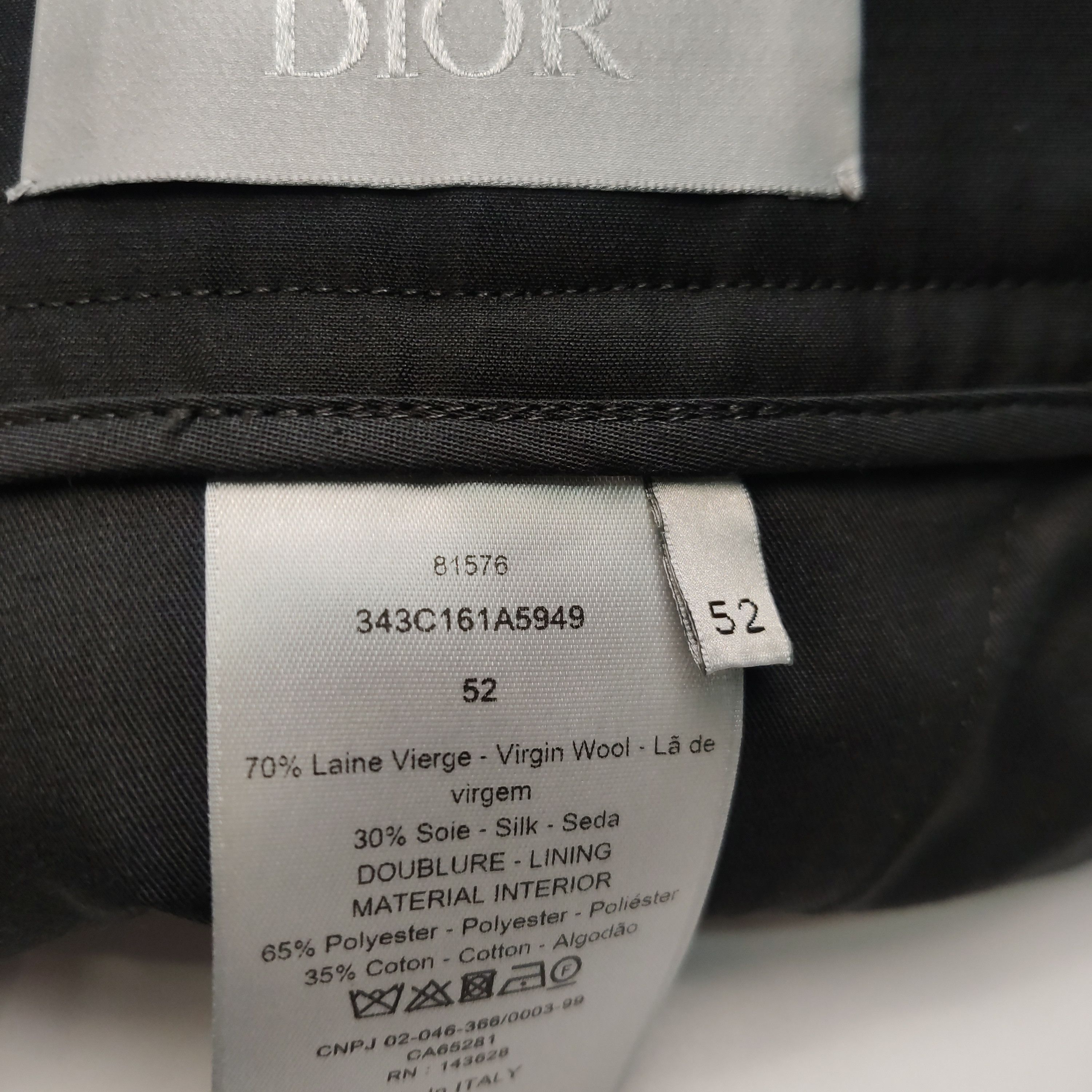 Dior Dior Silk Wool Blend Shorts Size 52 Size US 36 / EU 52 - 7 Thumbnail