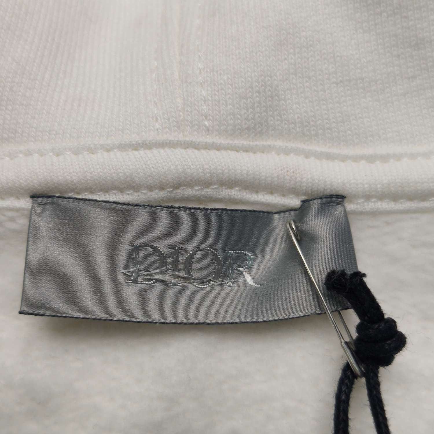Dior Dior CD Logo Embroidered Cotton Hoodie XL Size US XL / EU 56 / 4 - 5 Thumbnail