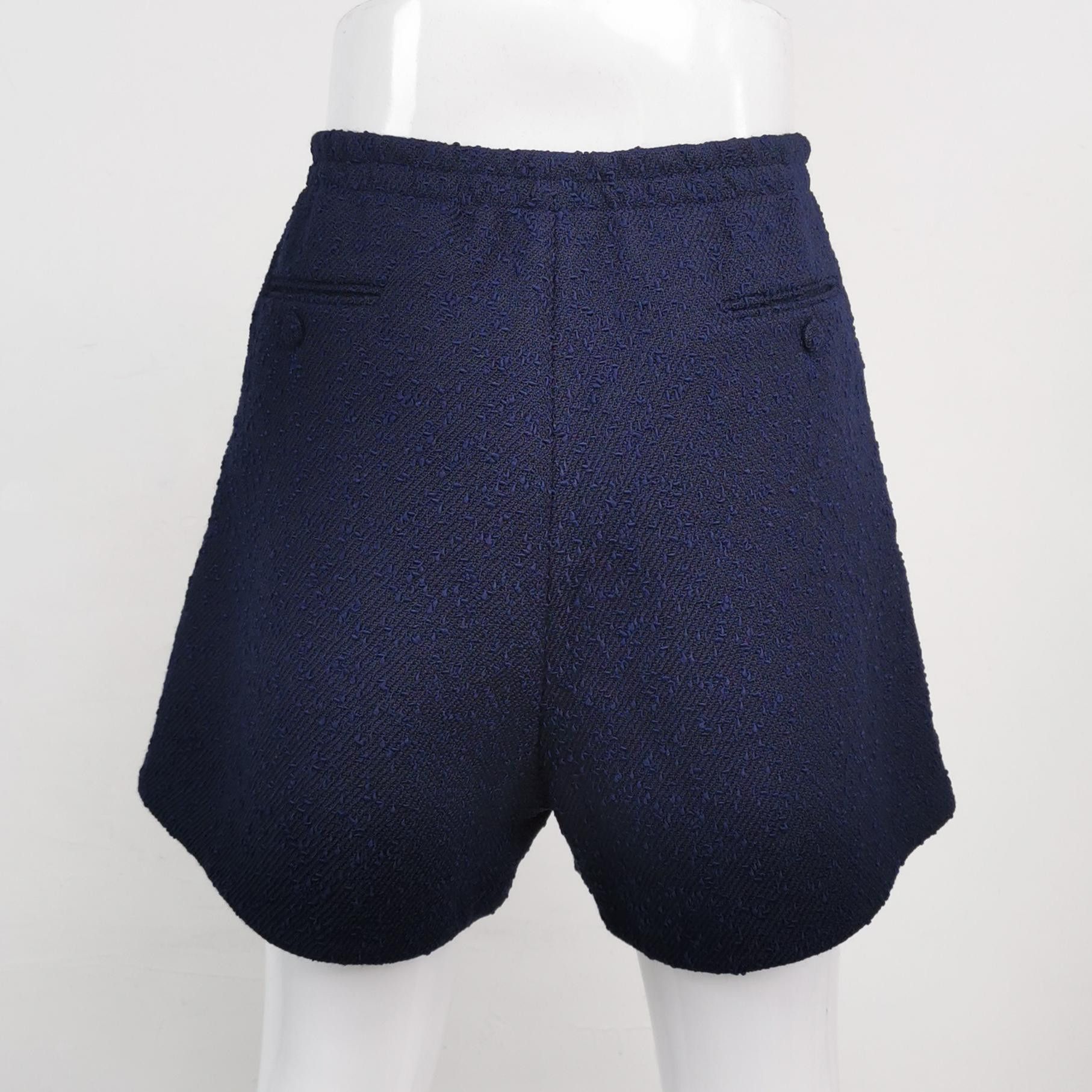 Dior Dior Textured Wool Blend Shorts Size L Size US 34 / EU 50 - 2 Thumbnail