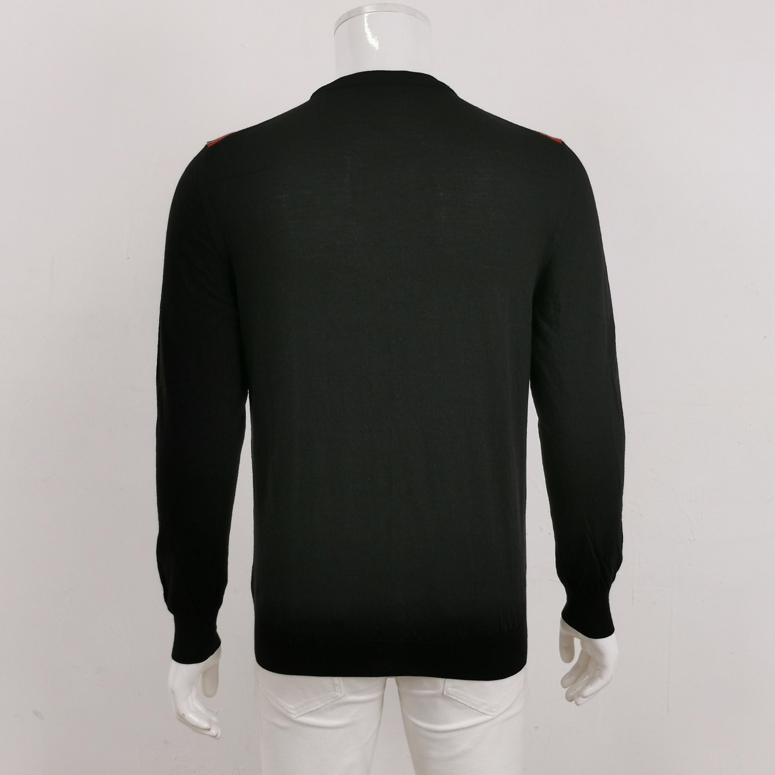 Dior Dior Shoulder Stripe Crewneck Sweater Size L Size US L / EU 52-54 / 3 - 2 Thumbnail
