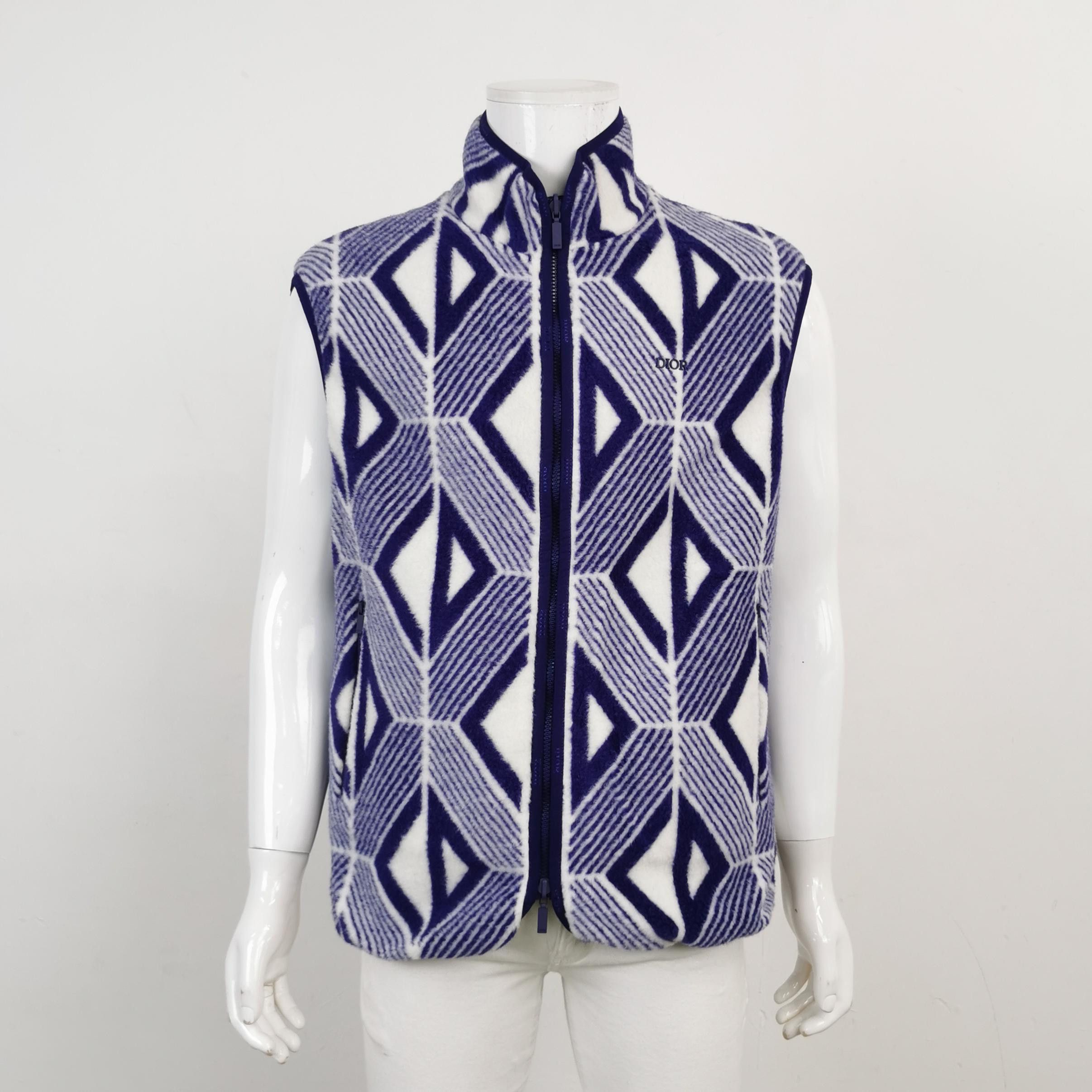 Dior Dior Reversible Geometric Pattern Vest XL Size US XL / EU 56 / 4 - 3 Thumbnail
