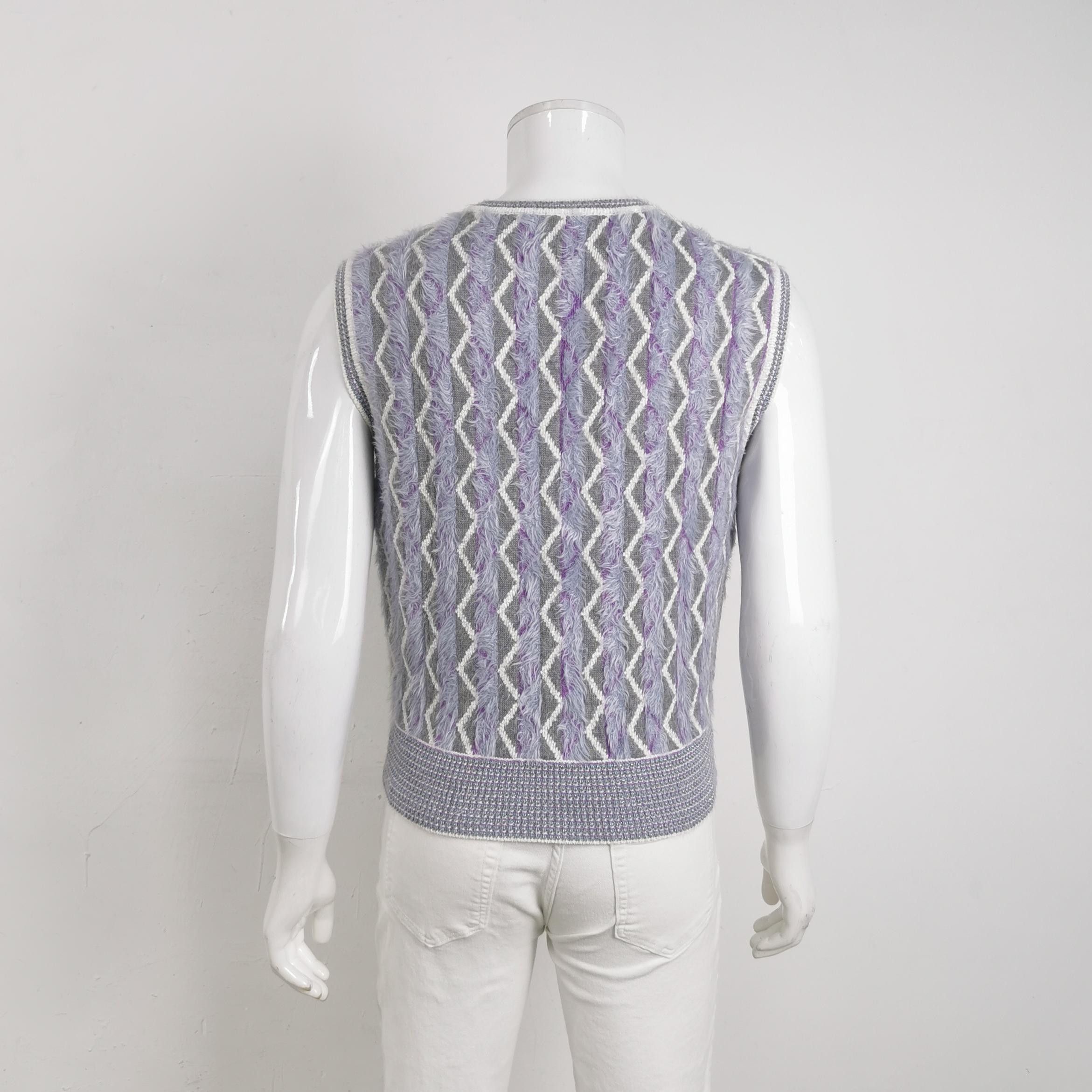 Dior Dior x ERL Patchwork Knit Vest Size L Size US L / EU 52-54 / 3 - 2 Thumbnail
