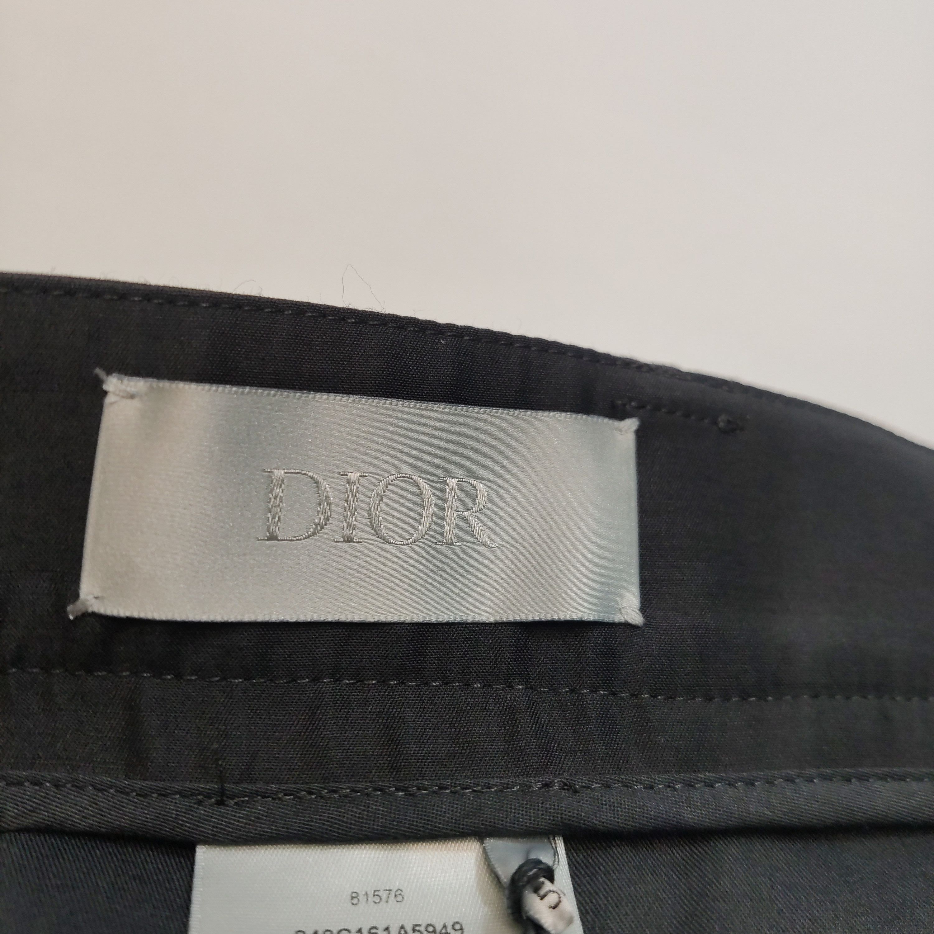 Dior Dior Wool Silk Blend Shorts Size 34 Size US 34 / EU 50 - 4 Thumbnail