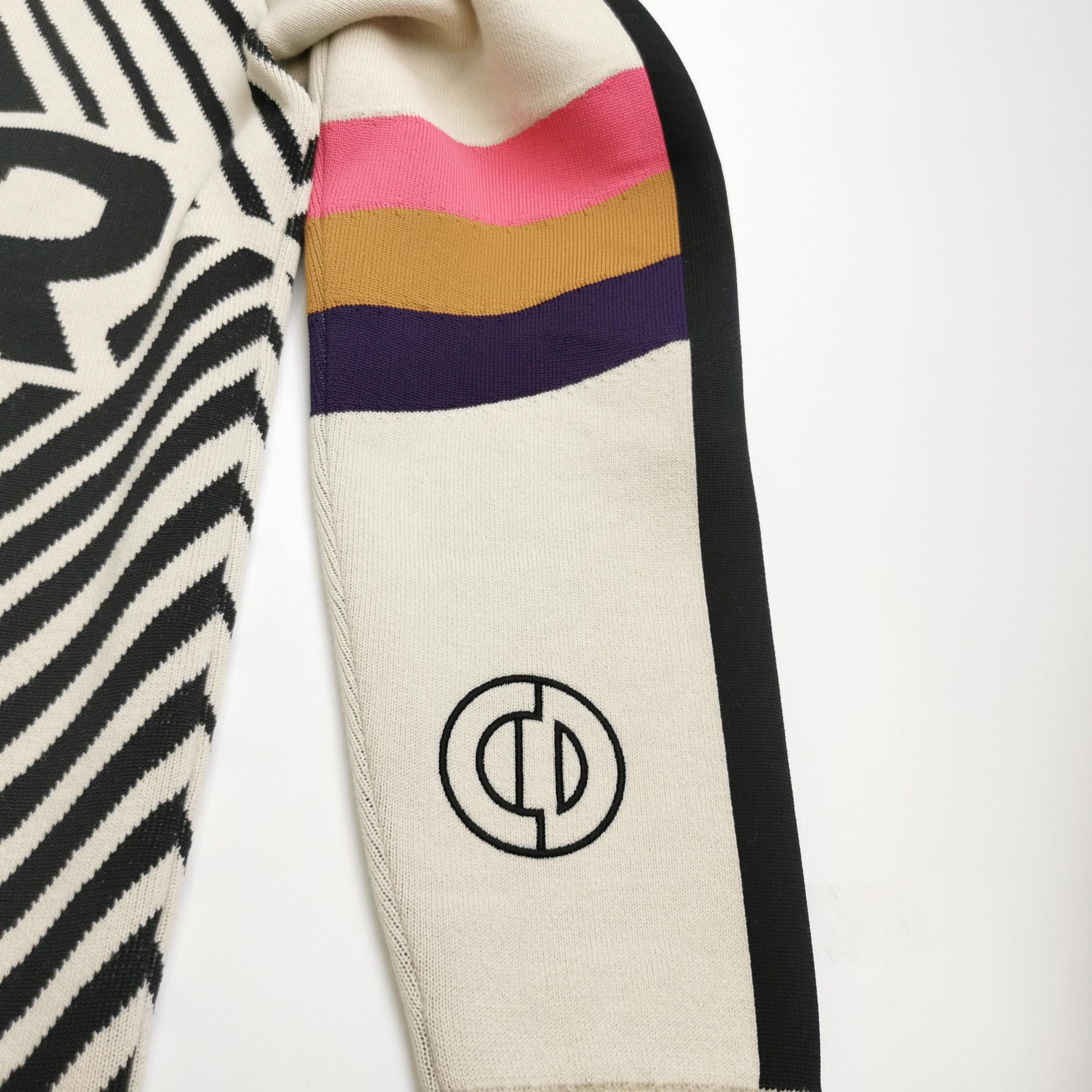 Dior Dior Geometric Logo Quarter-Zip Sweater US XS Size US XS / EU 42 / 0 - 4 Thumbnail