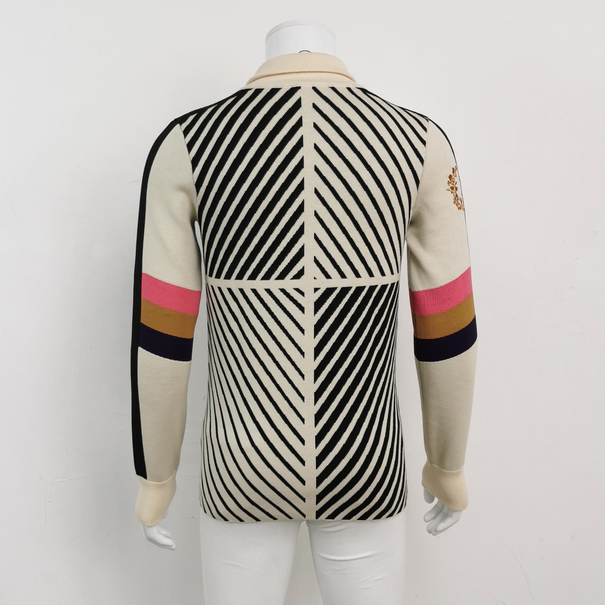 Dior Dior Geometric Logo Quarter-Zip Sweater US XS Size US XS / EU 42 / 0 - 2 Thumbnail