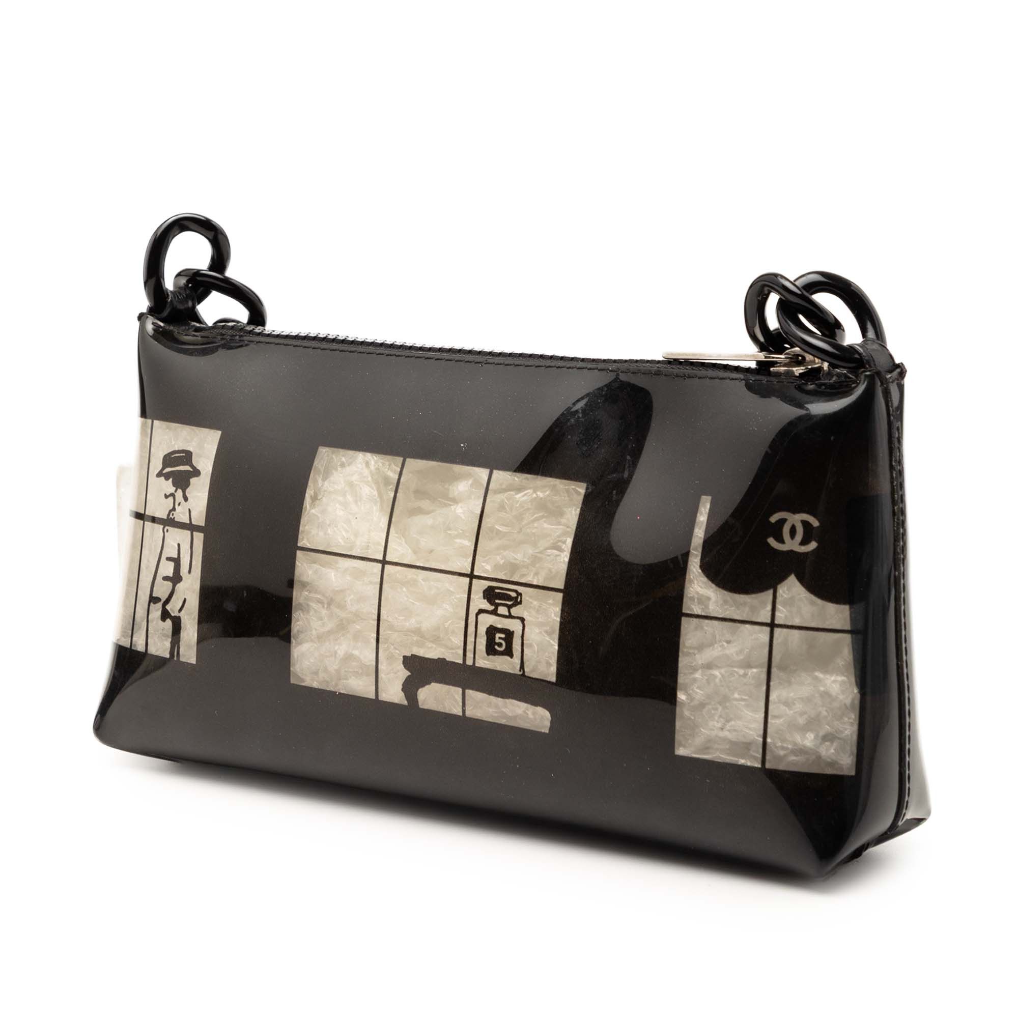 Chanel Vinyl Coco Window Pochette Size ONE SIZE - 2 Thumbnail