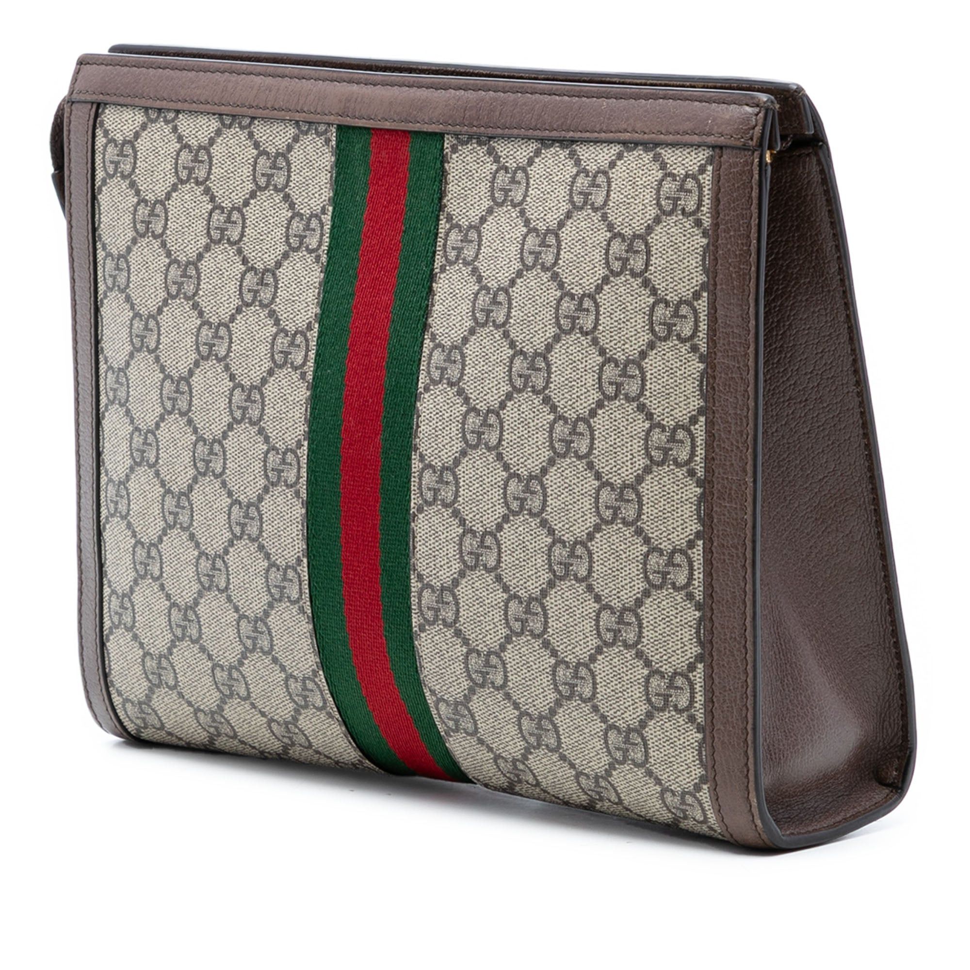 Gucci GG Supreme Web Ophidia Clutch Size ONE SIZE - 2 Thumbnail