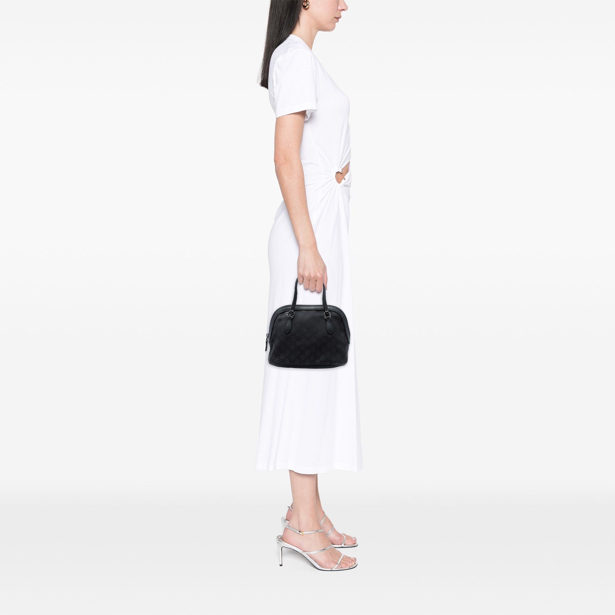 Gucci Mini GG Nylon Dome Satchel Size ONE SIZE - 7 Thumbnail