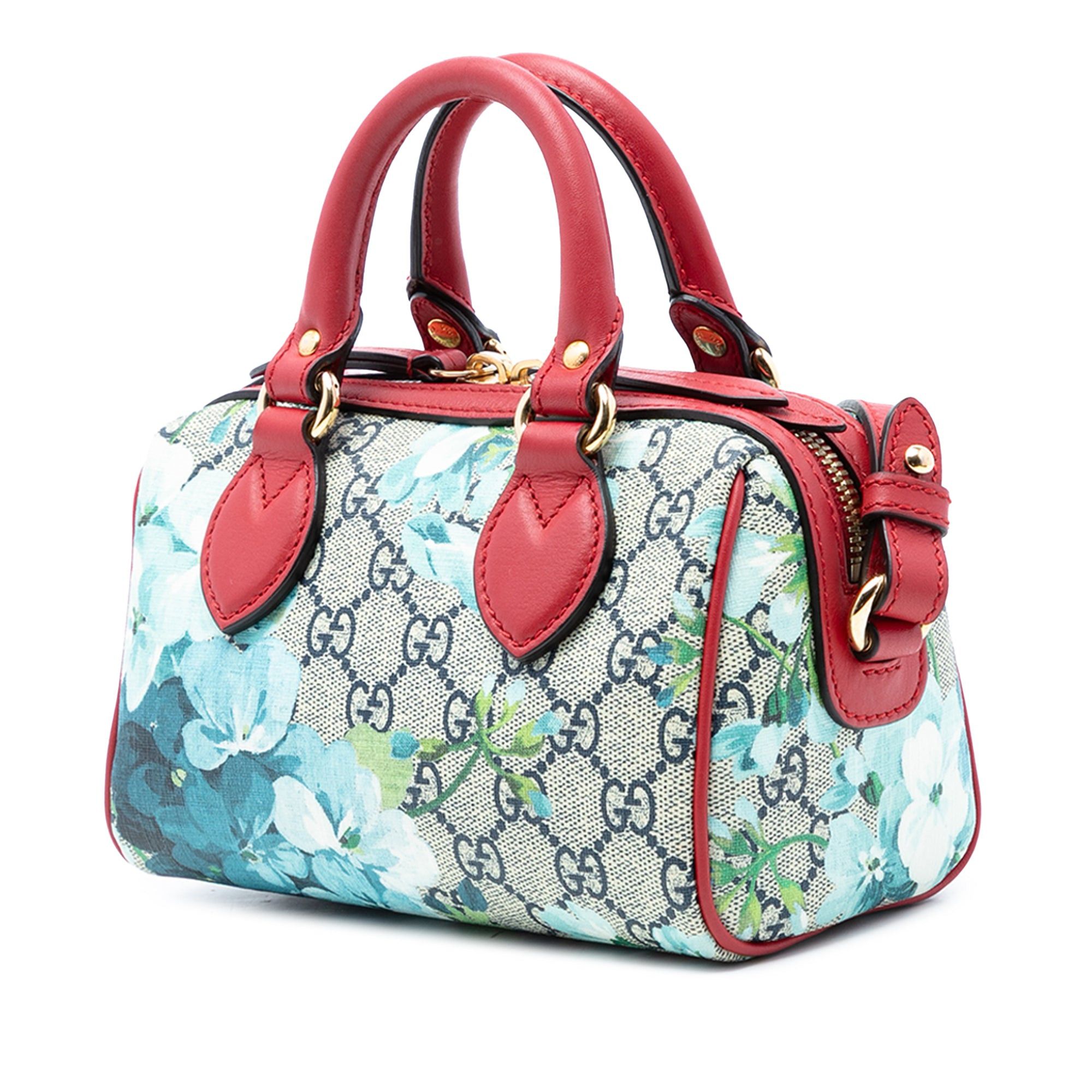 Gucci Mini GG Supreme Blooms Boston Bag Size ONE SIZE - 2 Thumbnail