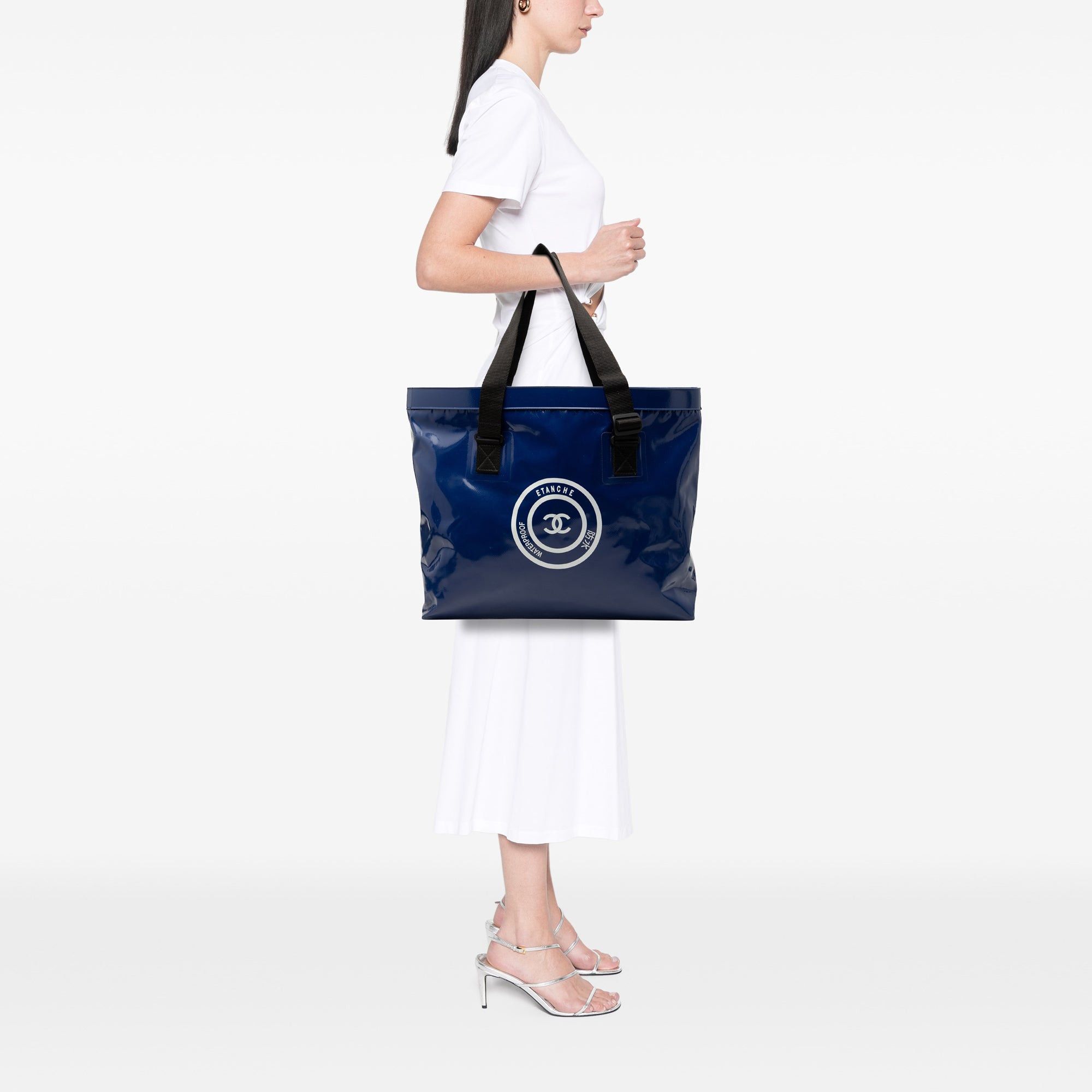 Chanel CC Vinyl Tote Size ONE SIZE - 7 Thumbnail