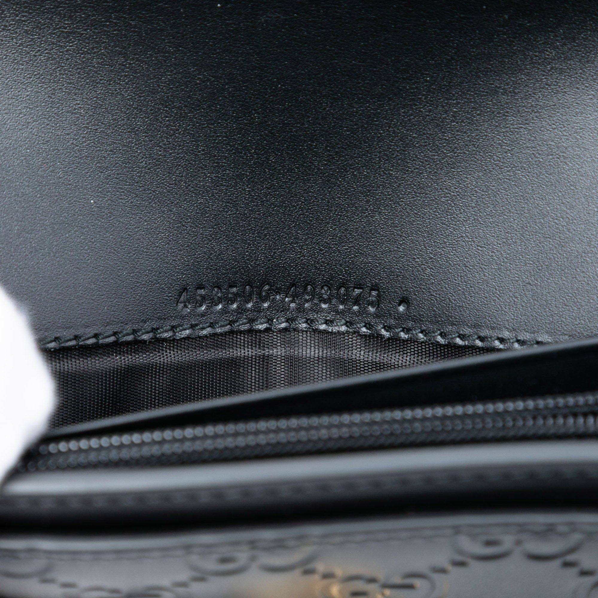 Gucci Guccissima Padlock Wallet On Chain Size ONE SIZE - 6 Thumbnail