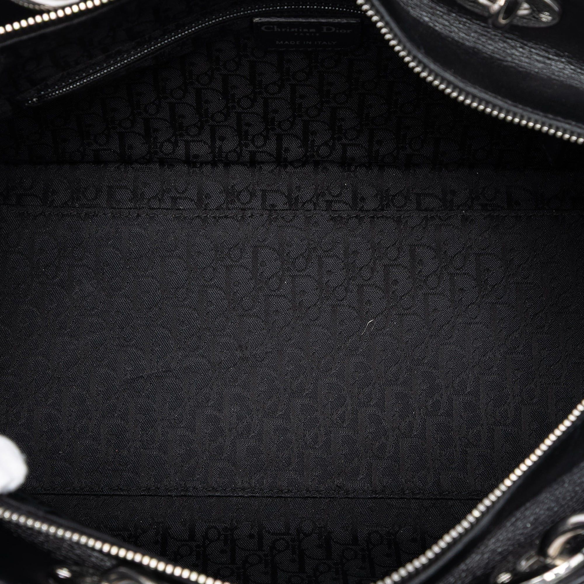 Dior Stitched Lambskin Cannage Handbag Size ONE SIZE - 4 Thumbnail