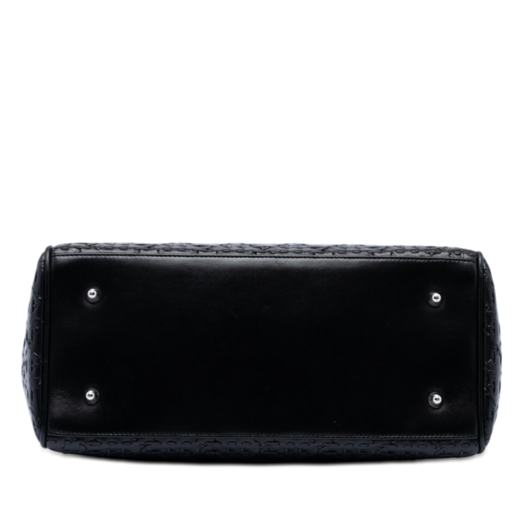Dior Stitched Lambskin Cannage Handbag Size ONE SIZE - 3 Thumbnail