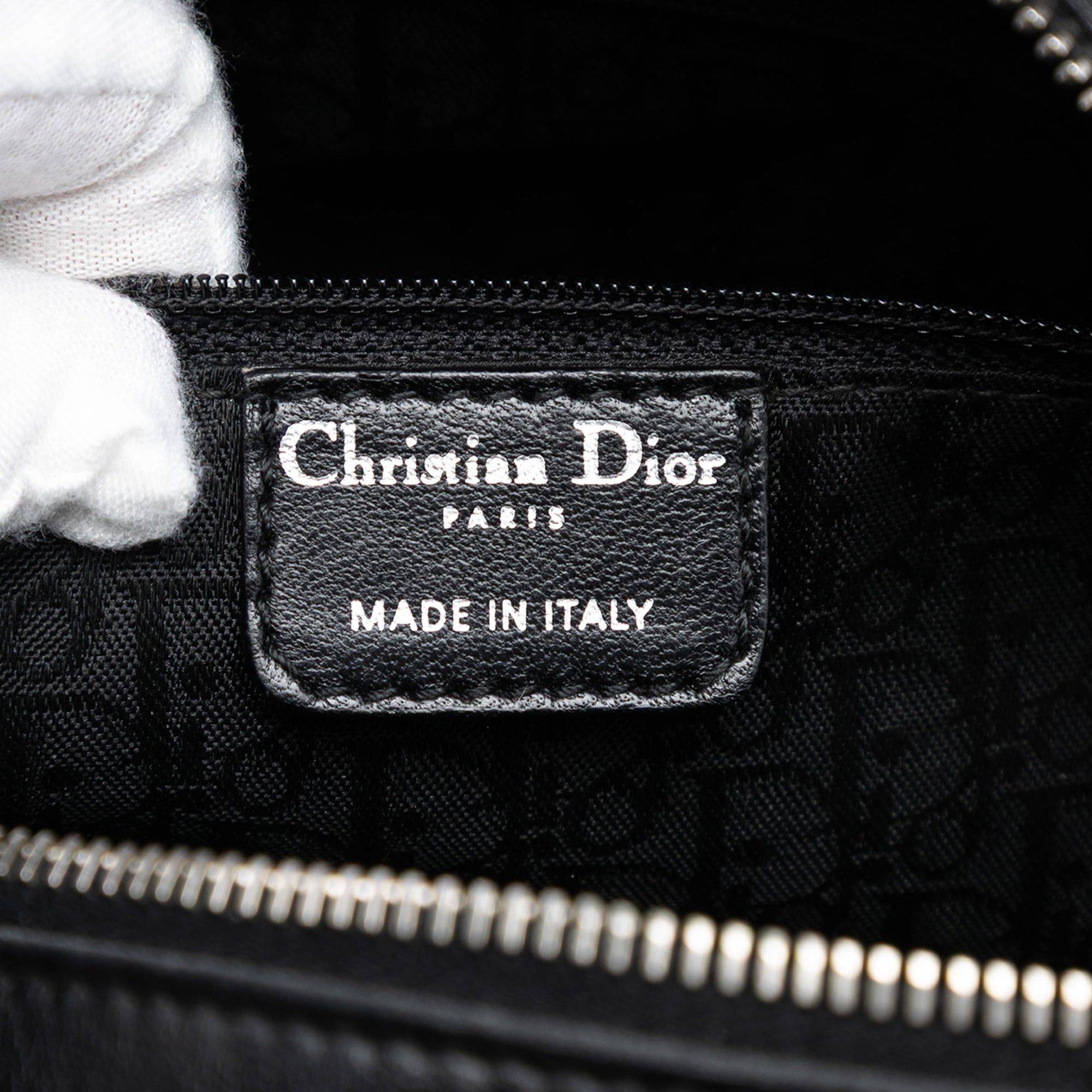 Dior Stitched Lambskin Cannage Handbag Size ONE SIZE - 5 Thumbnail