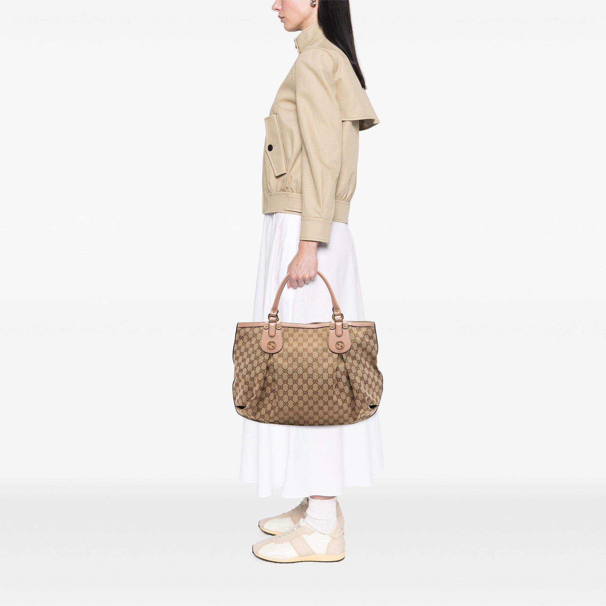 Gucci Large GG Canvas Scarlett Tote Size ONE SIZE - 7 Thumbnail