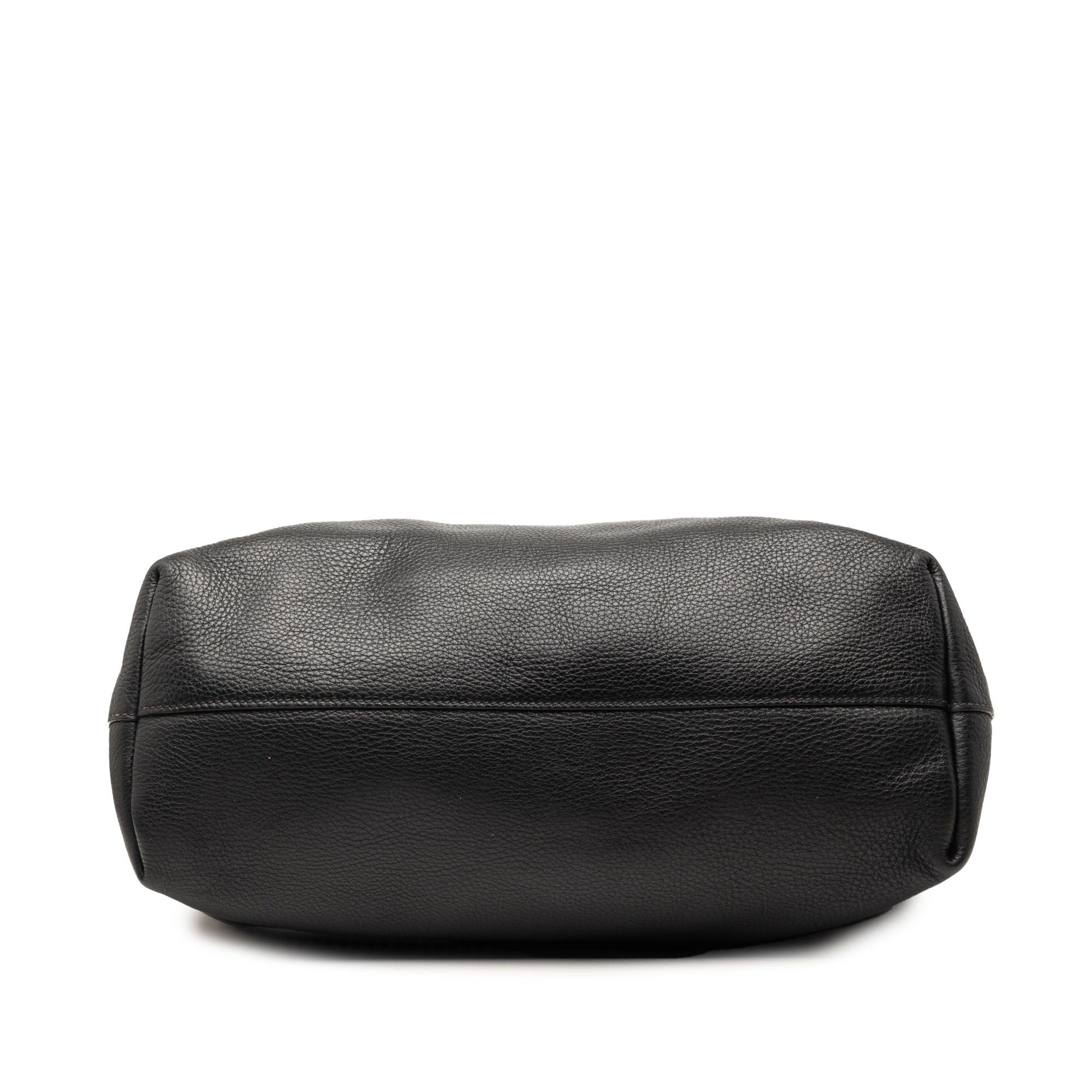 Prada Bicolor Vitello Daino Open Convertible Tote Size ONE SIZE - 3 Thumbnail