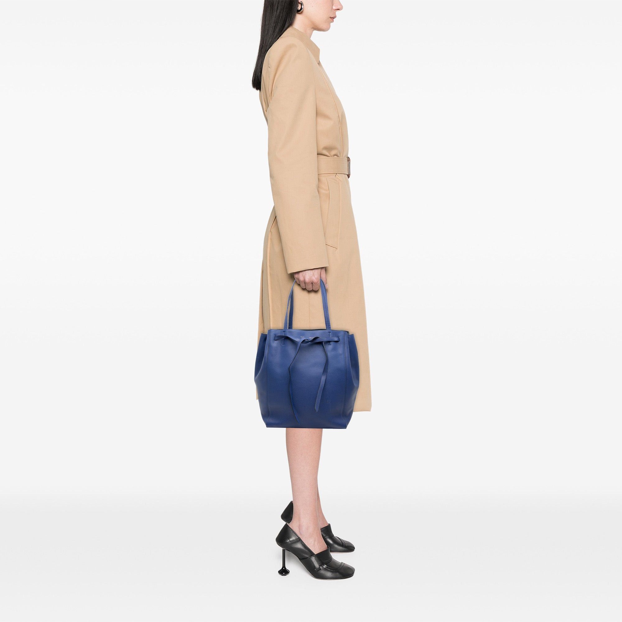 Celine Small Leather Phantom Cabas Tote Size ONE SIZE - 7 Thumbnail
