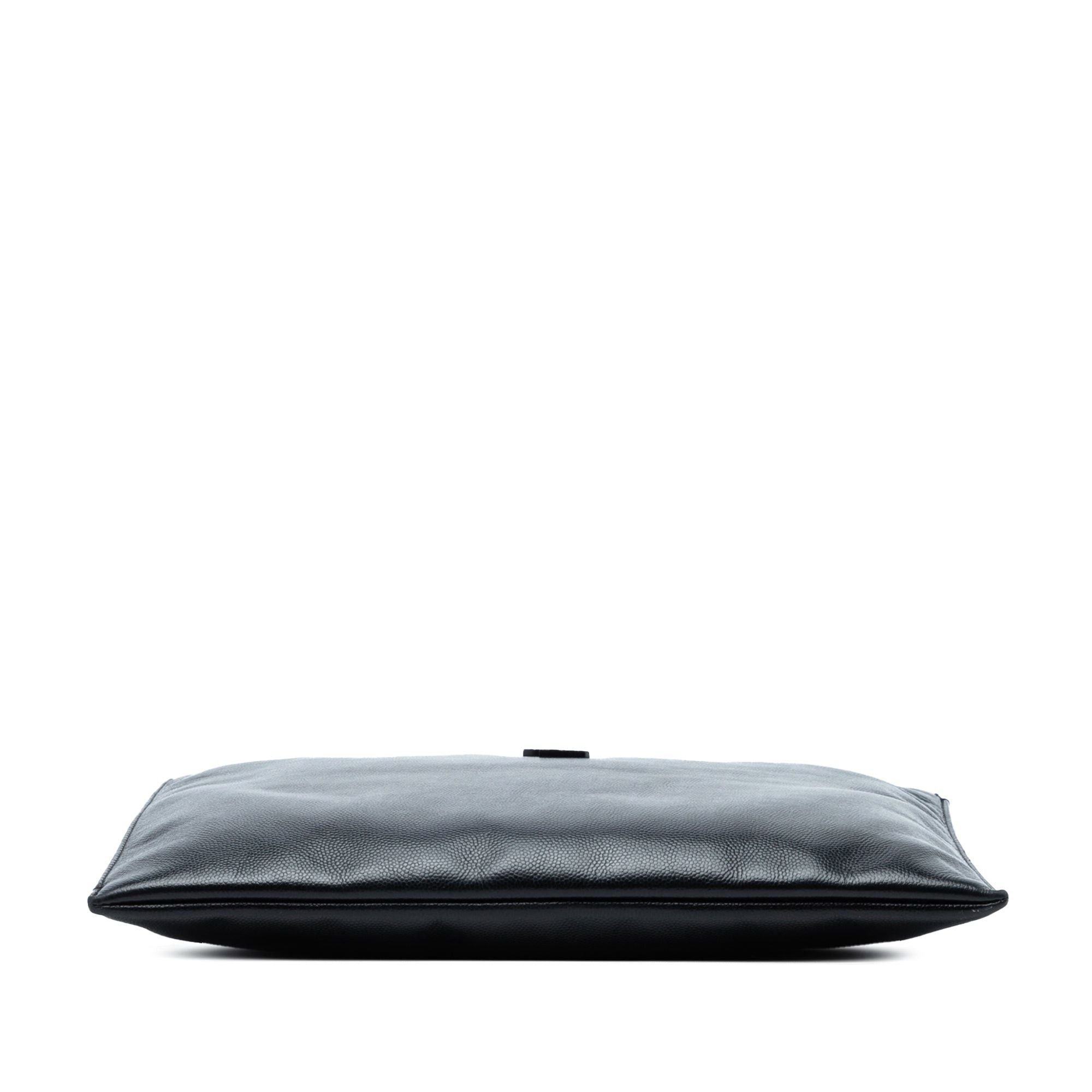 Saint Laurent Paris Grain De Poudre Monogram Monochrome iPad Case Size ONE SIZE - 3 Thumbnail