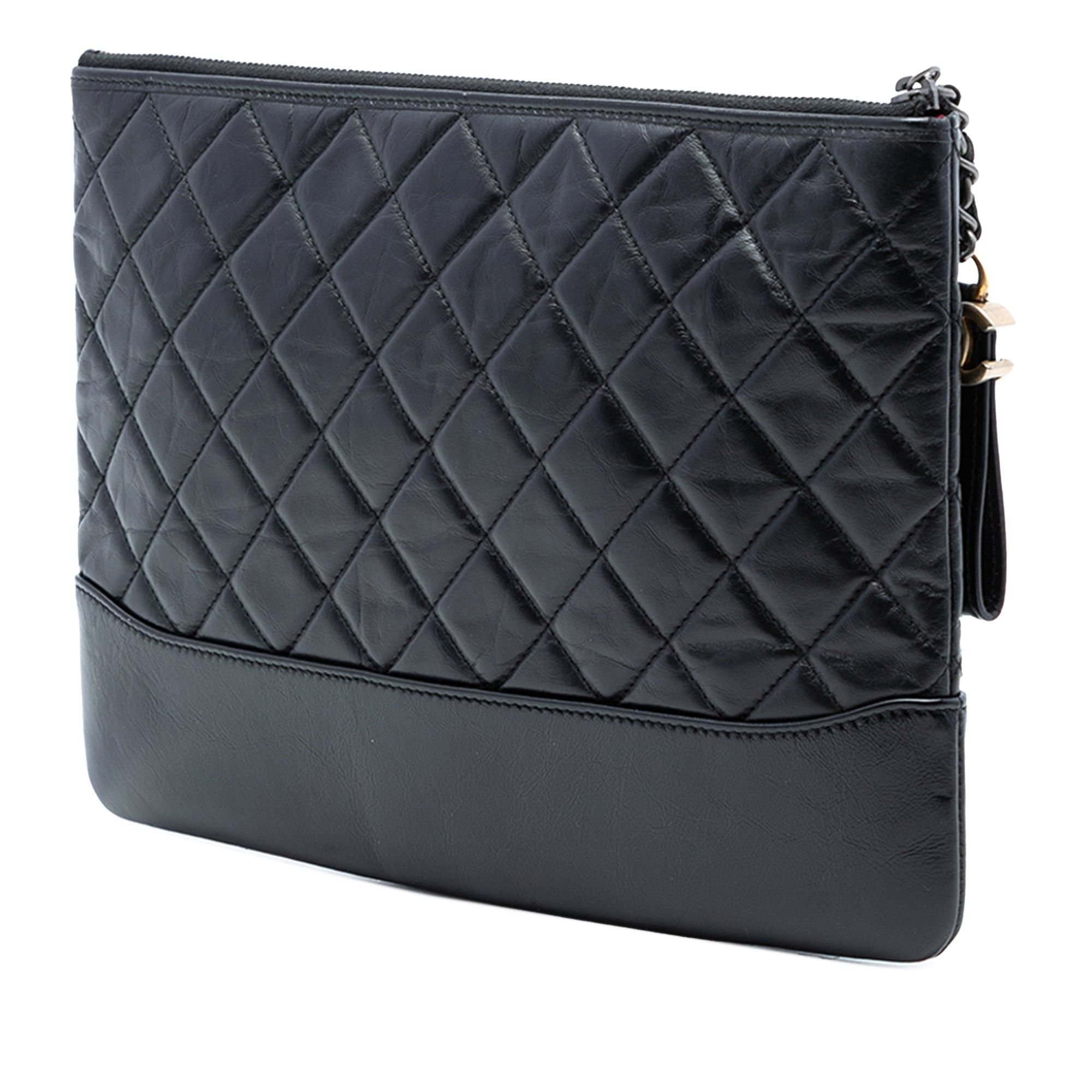 Chanel Medium Aged Calfskin Gabrielle O Case Clutch Size ONE SIZE - 2 Thumbnail