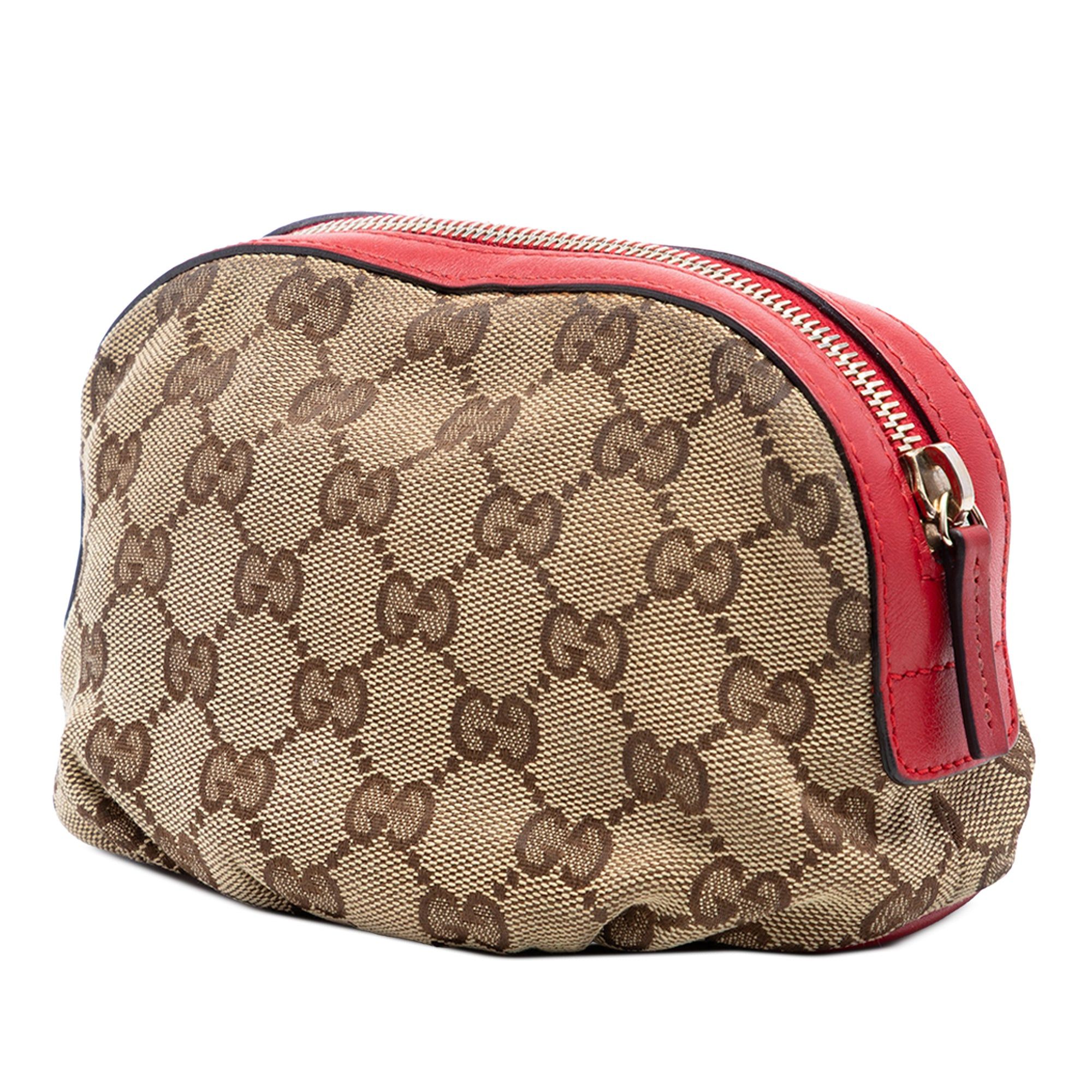 Gucci GG Canvas Multi Ribbon Pouch Size ONE SIZE - 2 Thumbnail