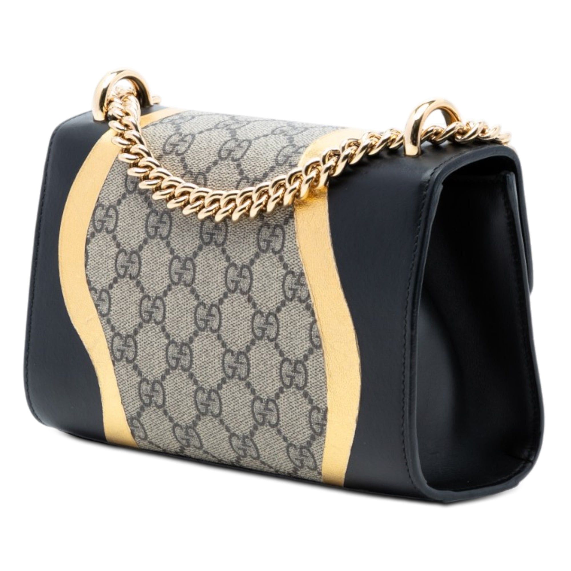 Gucci Small GG Supreme Osiride Padlock Crossbody Size ONE SIZE - 2 Thumbnail