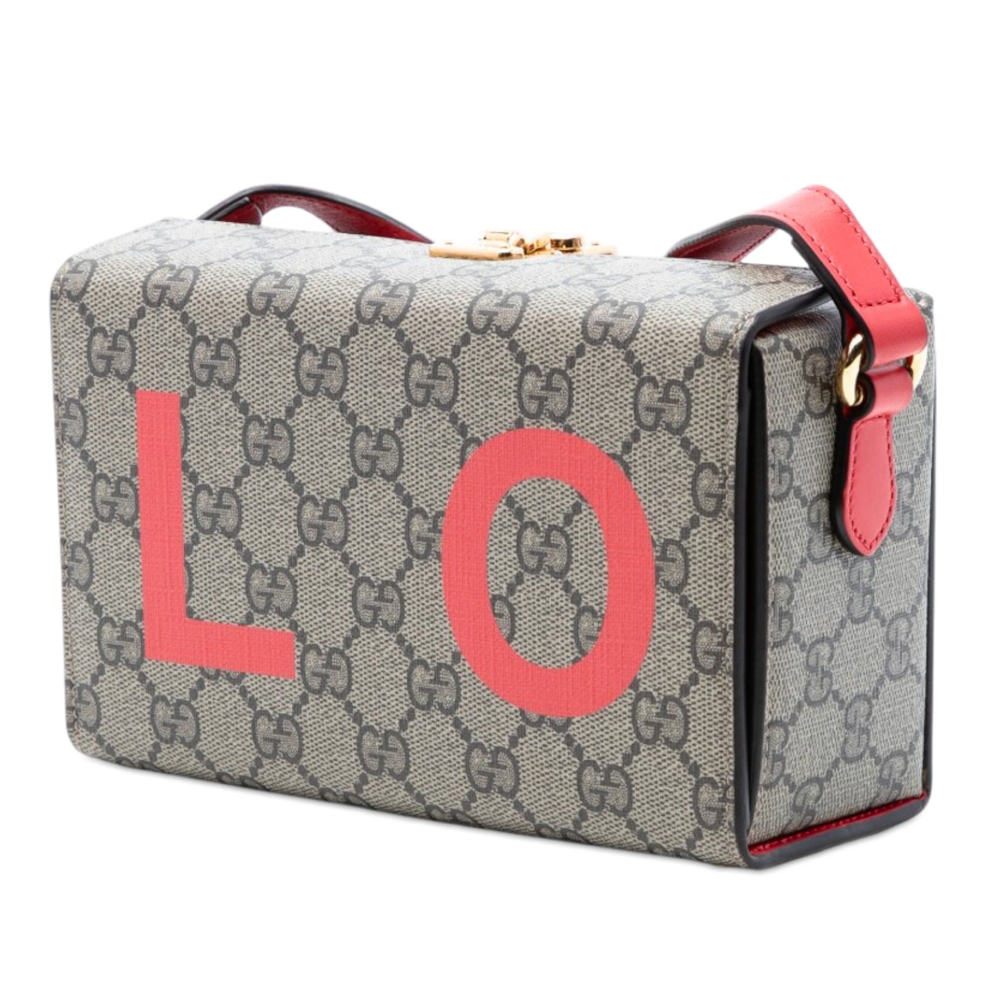 Gucci Mini GG Supreme Love Trunk Crossbody Size ONE SIZE - 2 Thumbnail