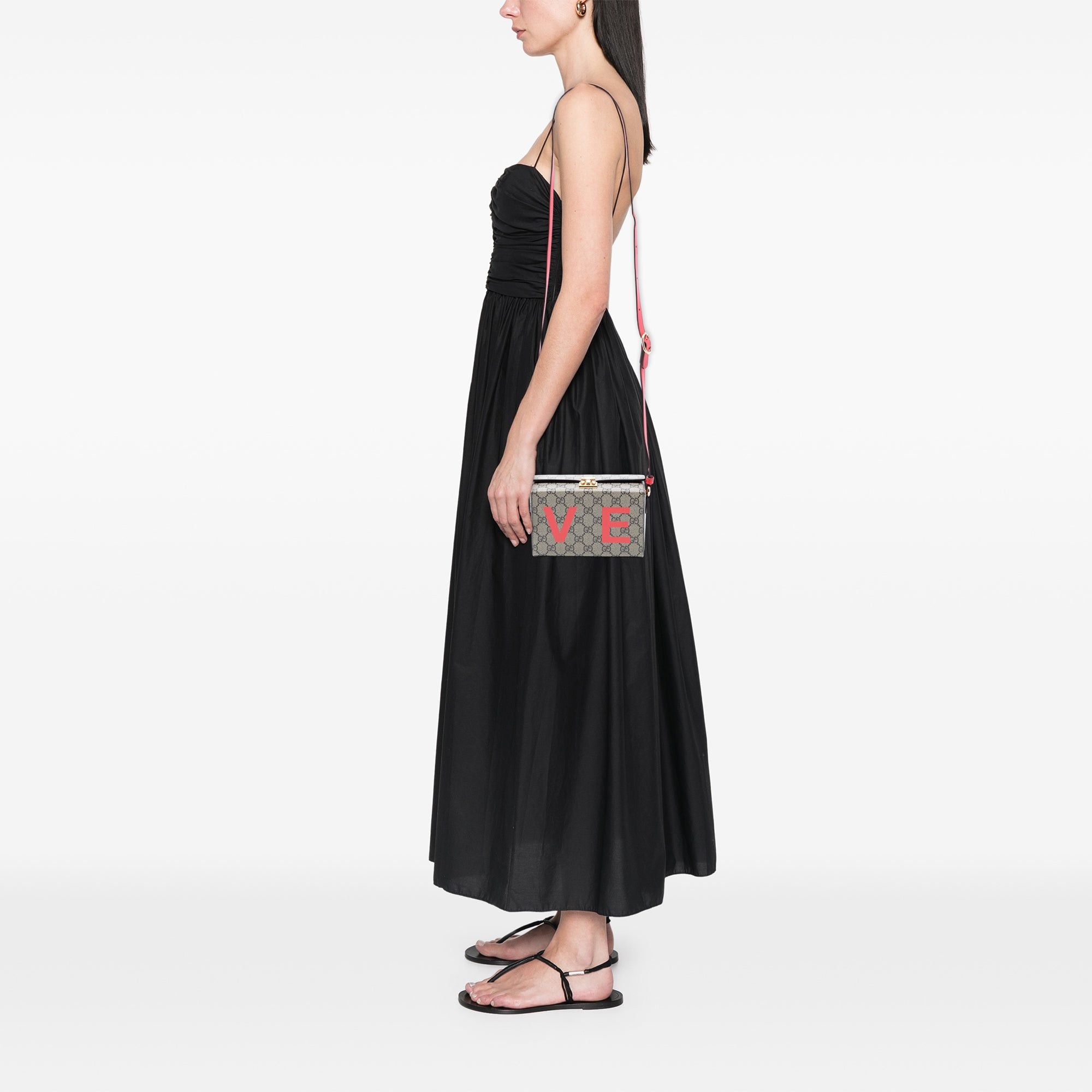 Gucci Mini GG Supreme Love Trunk Crossbody Size ONE SIZE - 7 Thumbnail