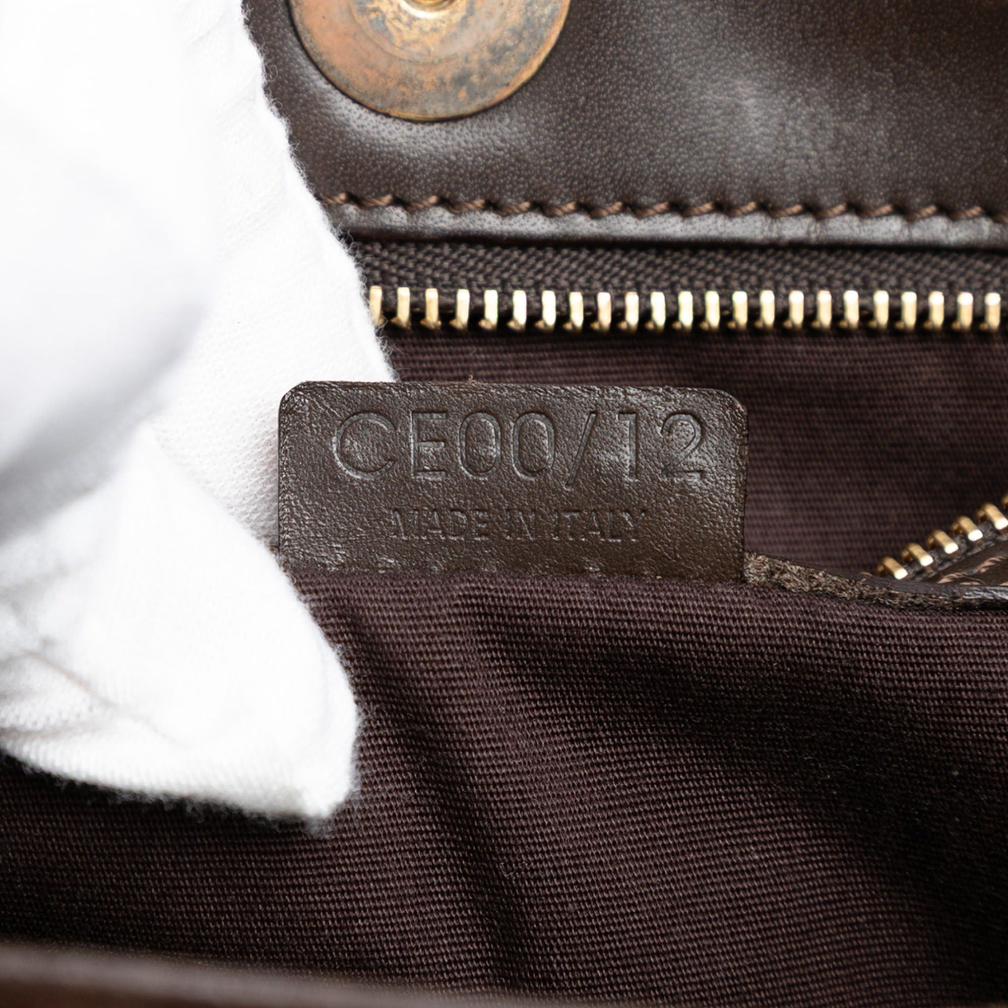 Celine C Macadam Suede Shoulder Bag Size ONE SIZE - 6 Thumbnail