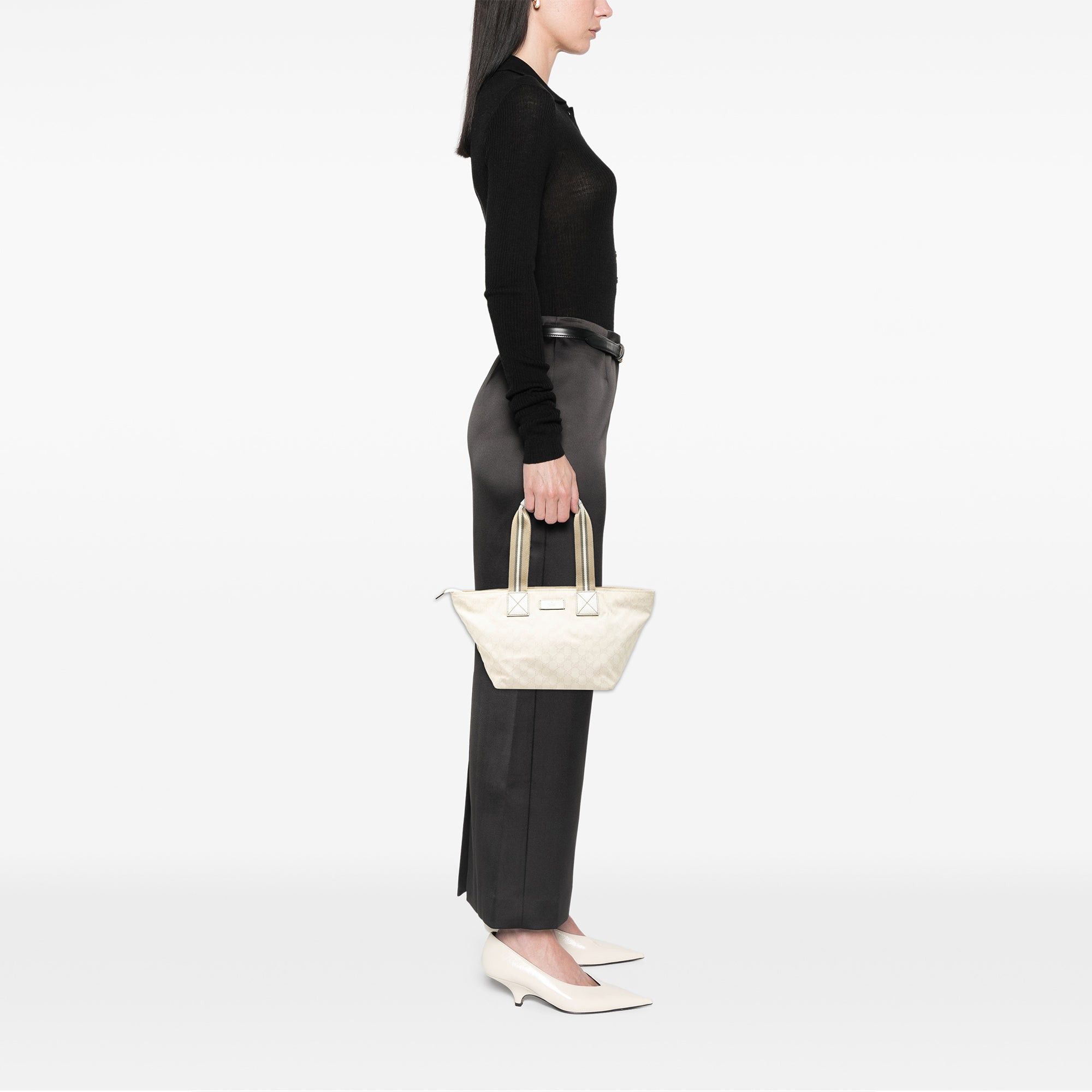 Gucci GG Canvas Web Tote Size ONE SIZE - 7 Thumbnail