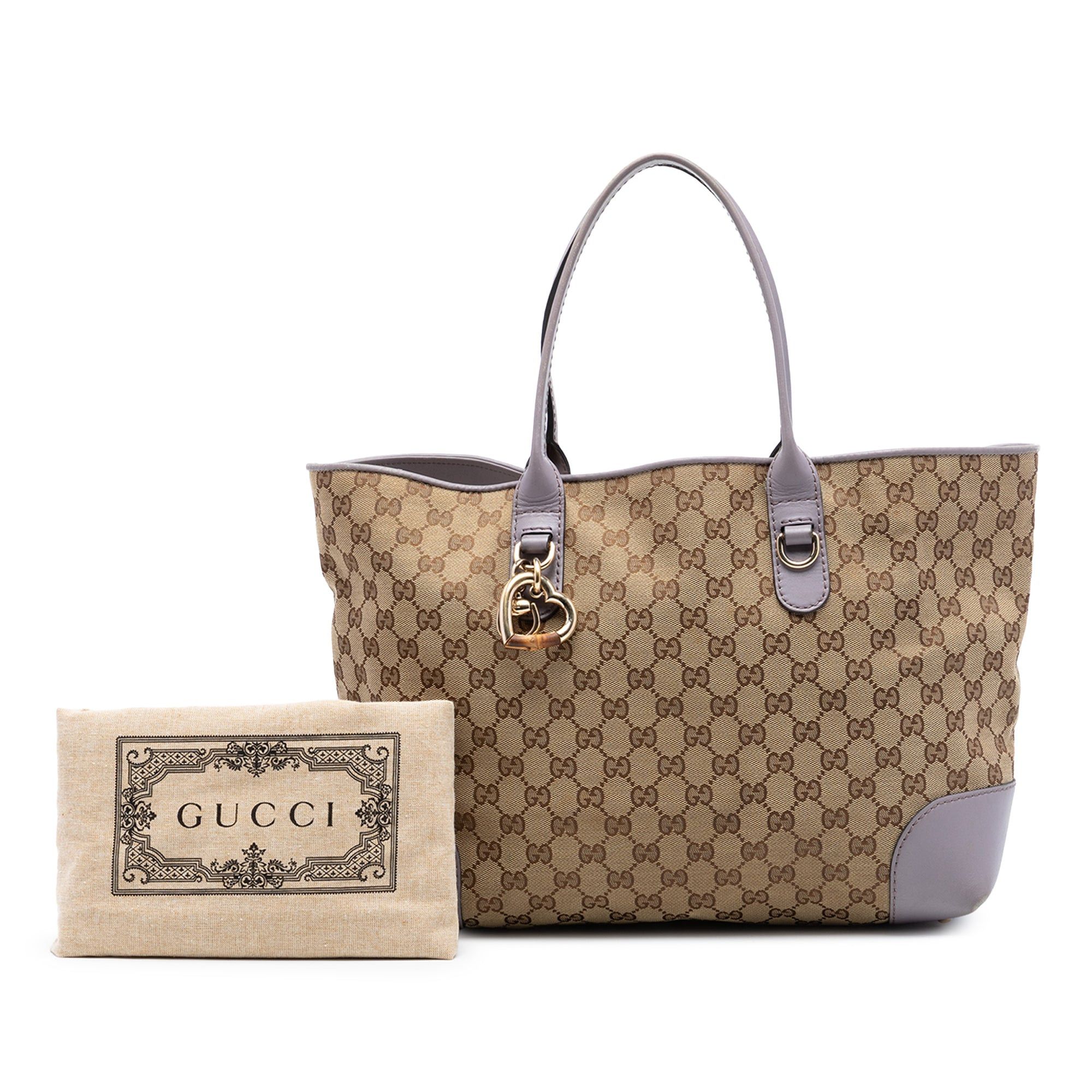 Gucci GG Canvas Heart Bit Tote Size ONE SIZE - 8 Thumbnail