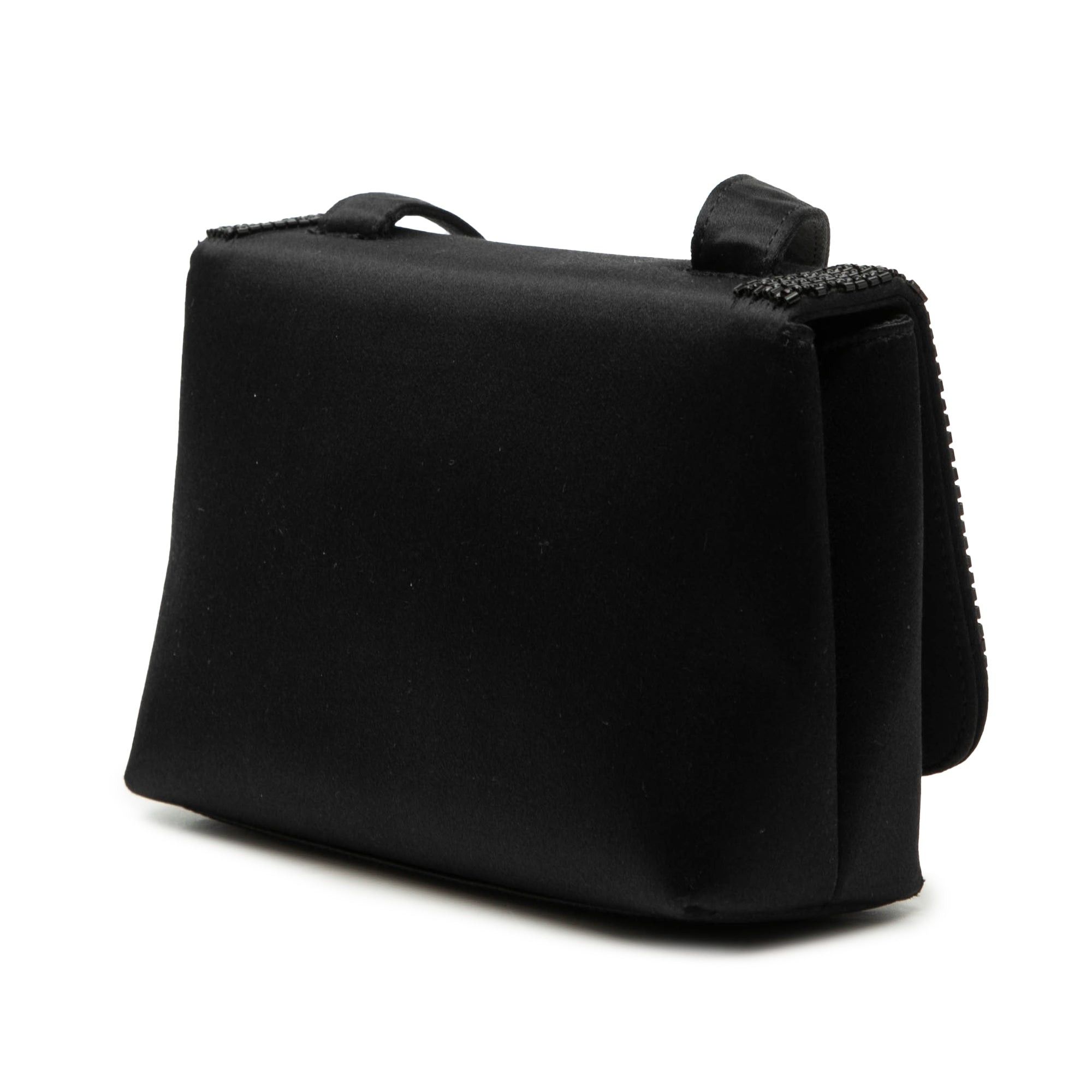 Chanel Mini Satin Beaded Flap Crossbody Size ONE SIZE - 2 Thumbnail