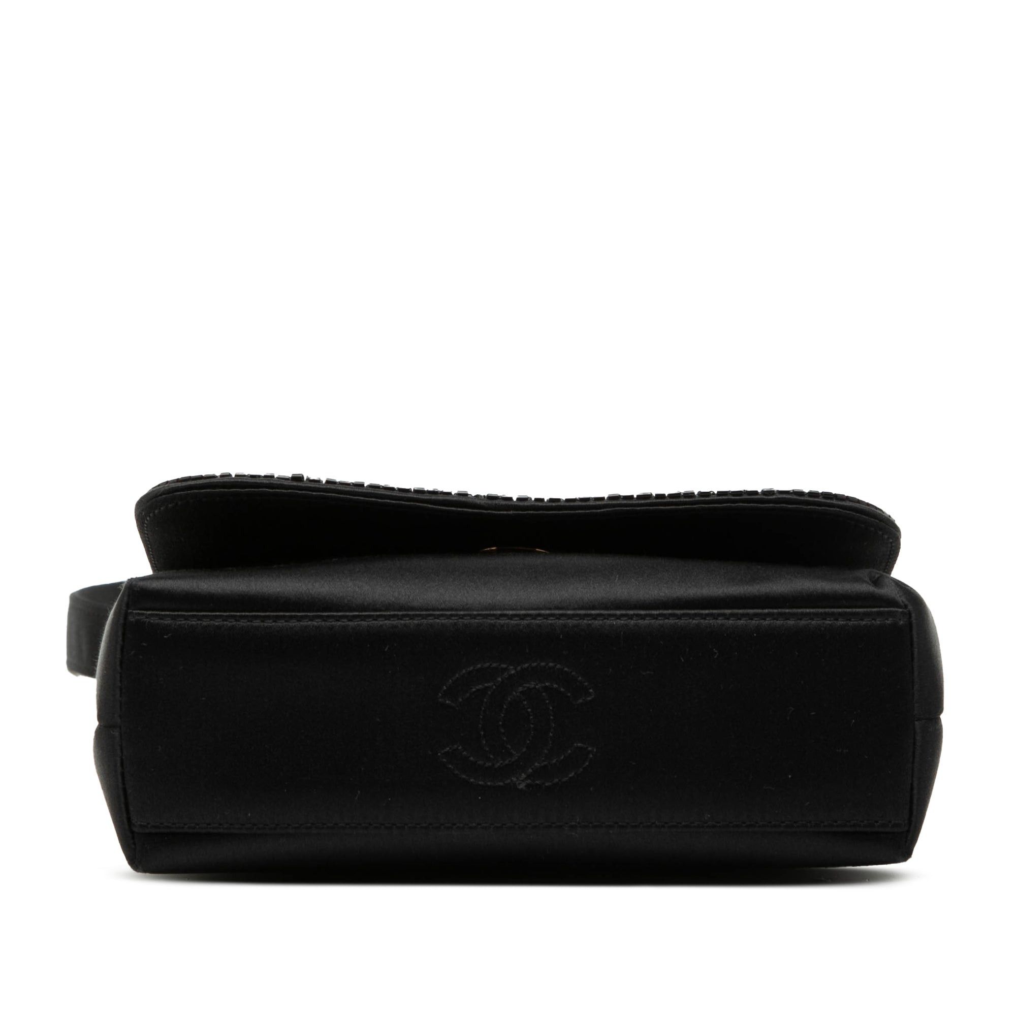 Chanel Mini Satin Beaded Flap Crossbody Size ONE SIZE - 3 Thumbnail