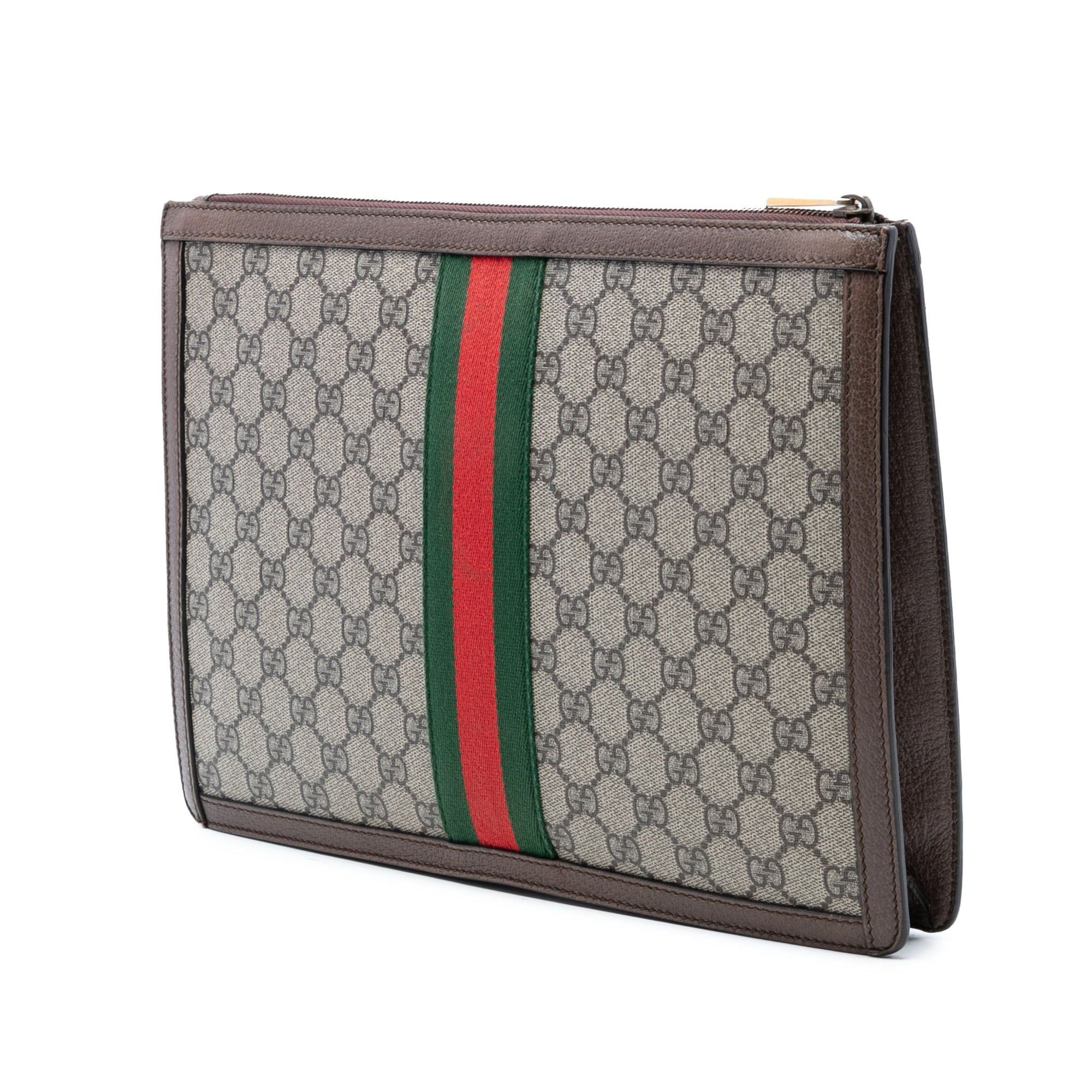Gucci GG Supreme Ophidia Clutch Size ONE SIZE - 2 Thumbnail