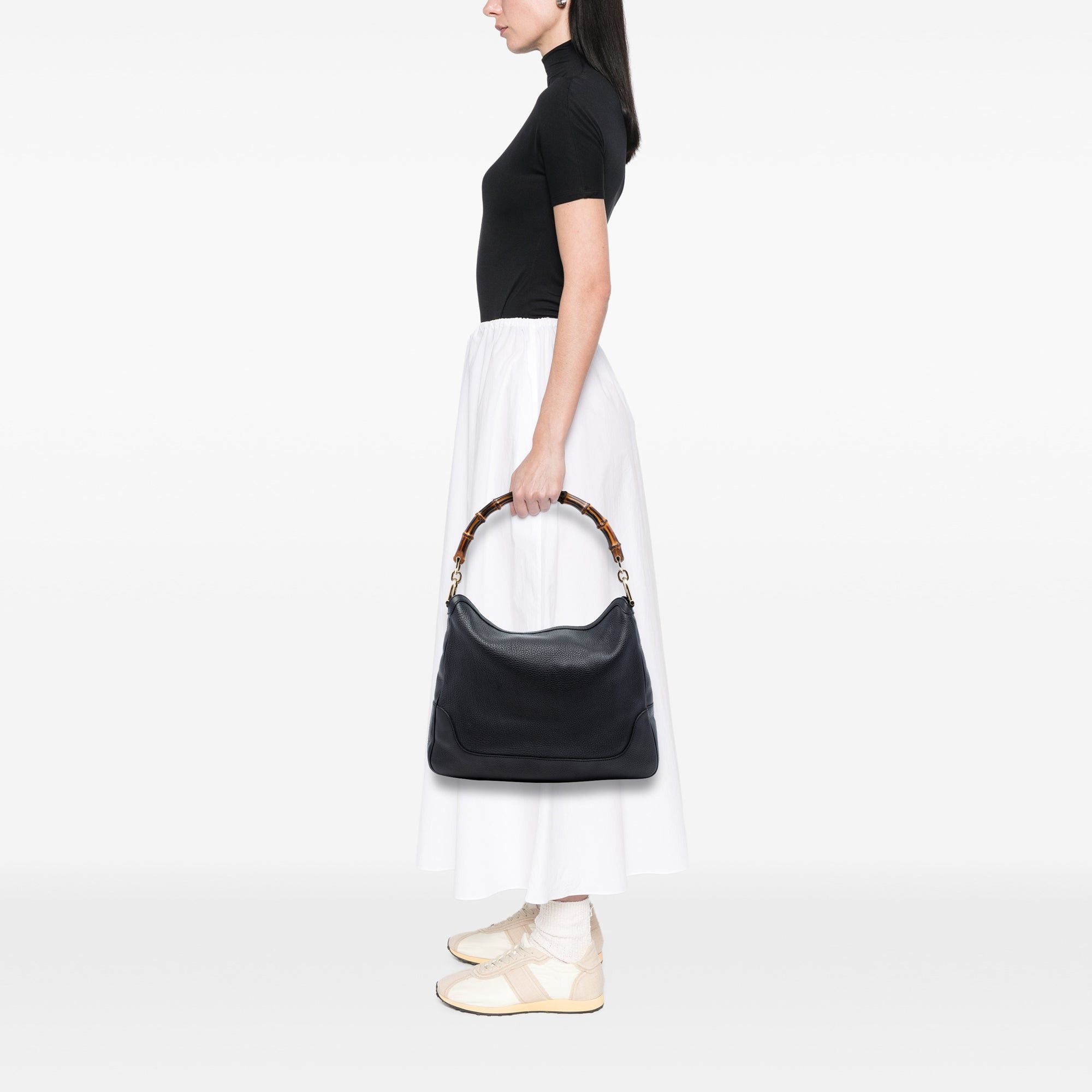 Gucci Calfskin Bamboo Diana Satchel Size ONE SIZE - 7 Thumbnail