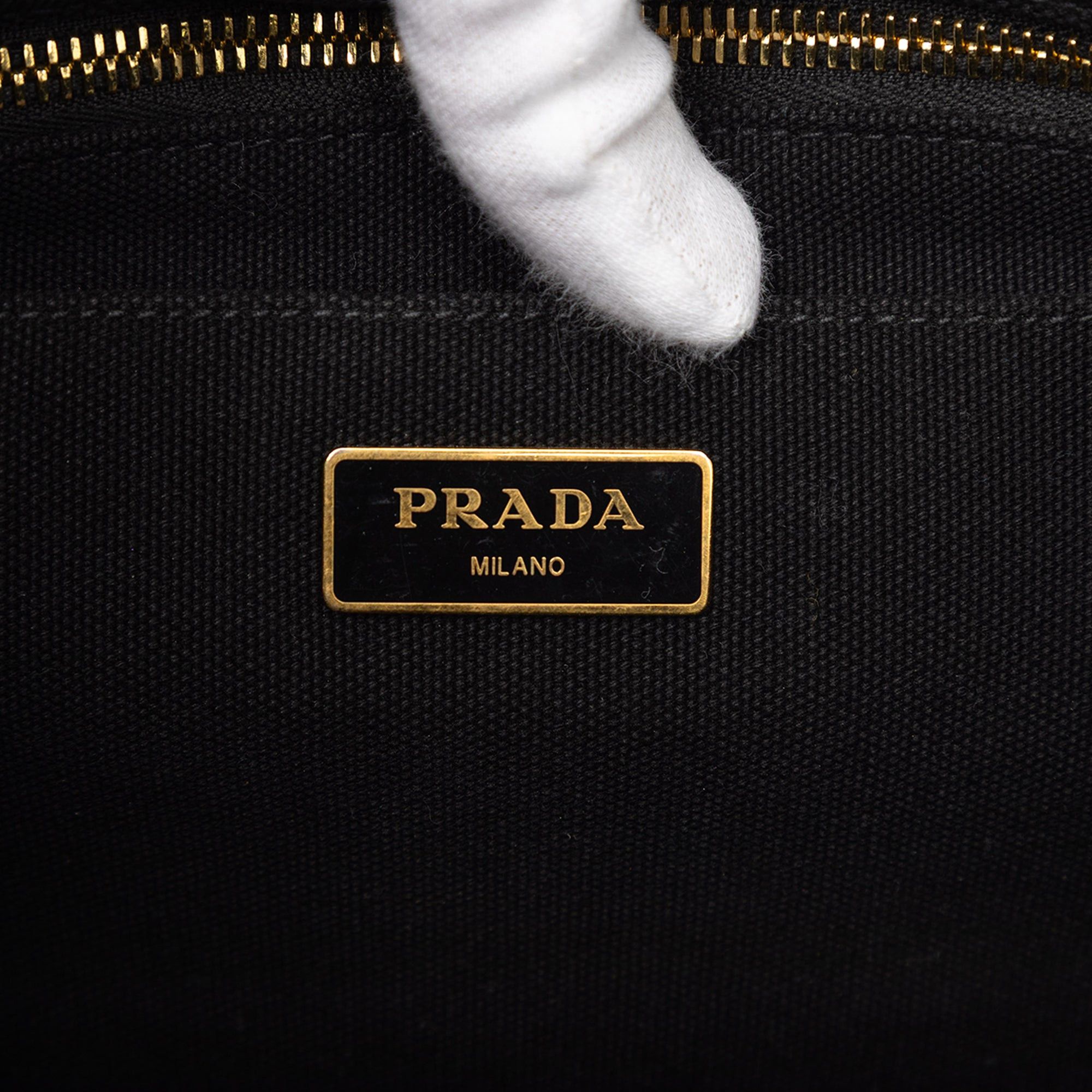 Prada Small Canvas Canapa Logo Satchel Size ONE SIZE - 5 Thumbnail