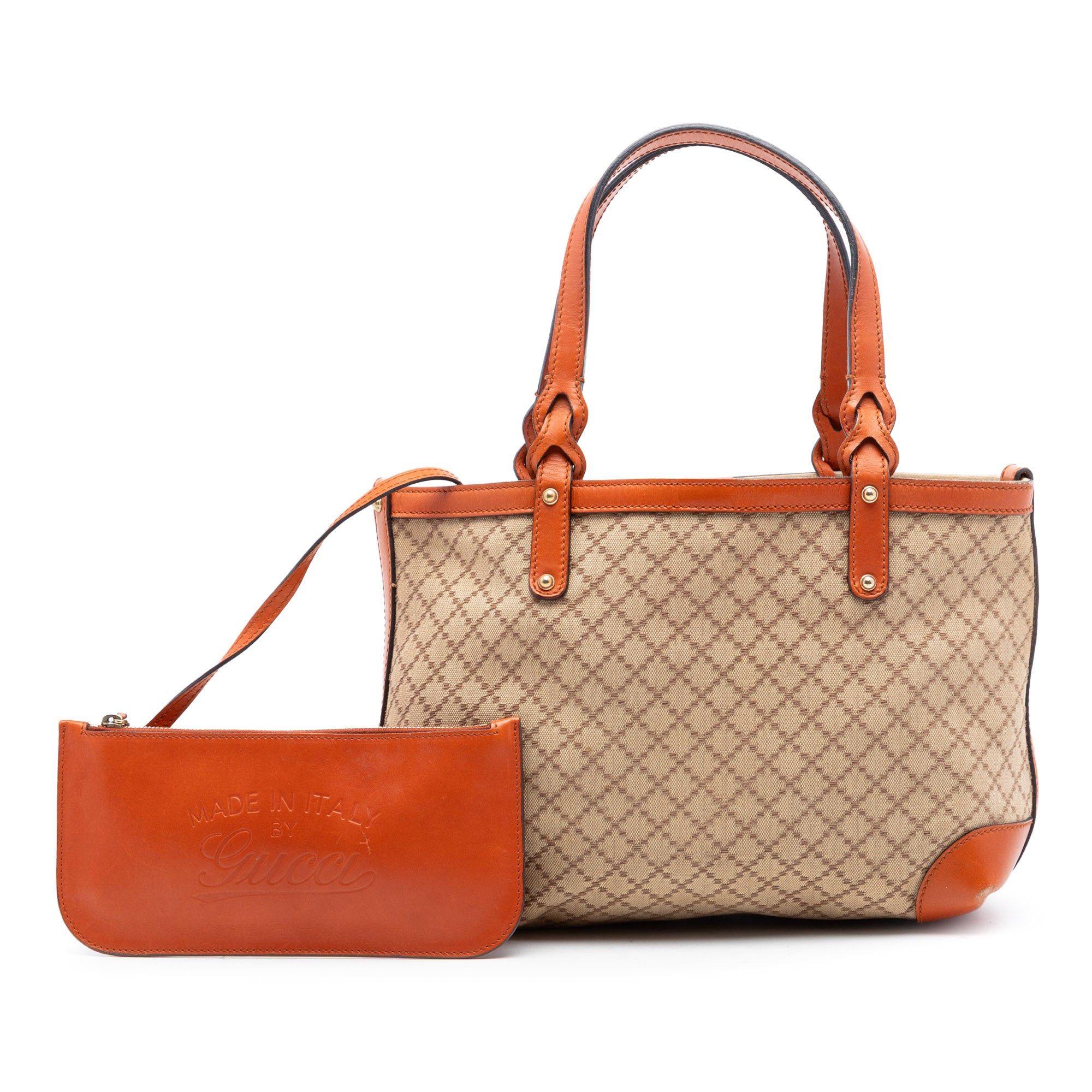 Gucci Small Diamante Canvas Craft Tote Size ONE SIZE - 8 Thumbnail