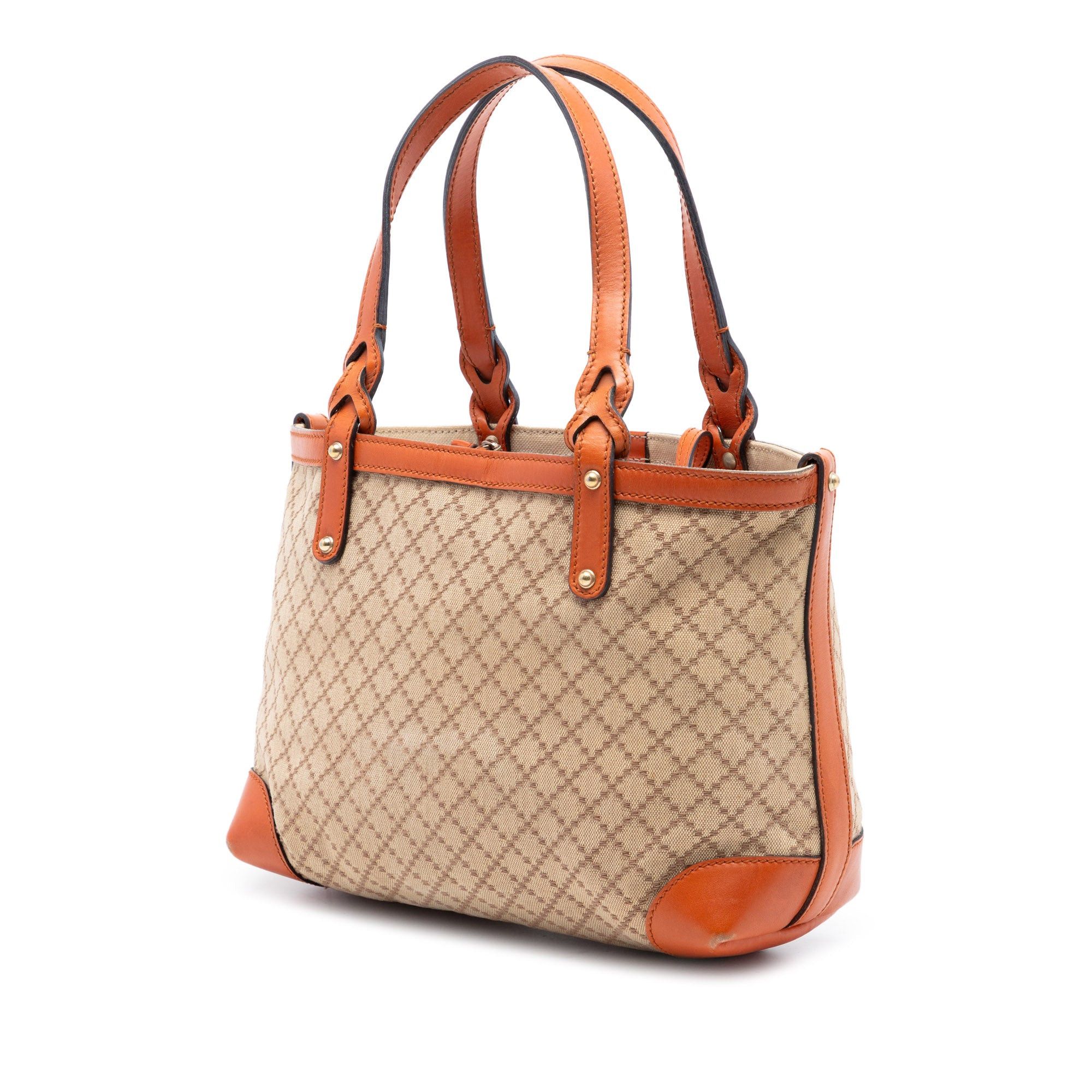 Gucci Small Diamante Canvas Craft Tote Size ONE SIZE - 2 Thumbnail